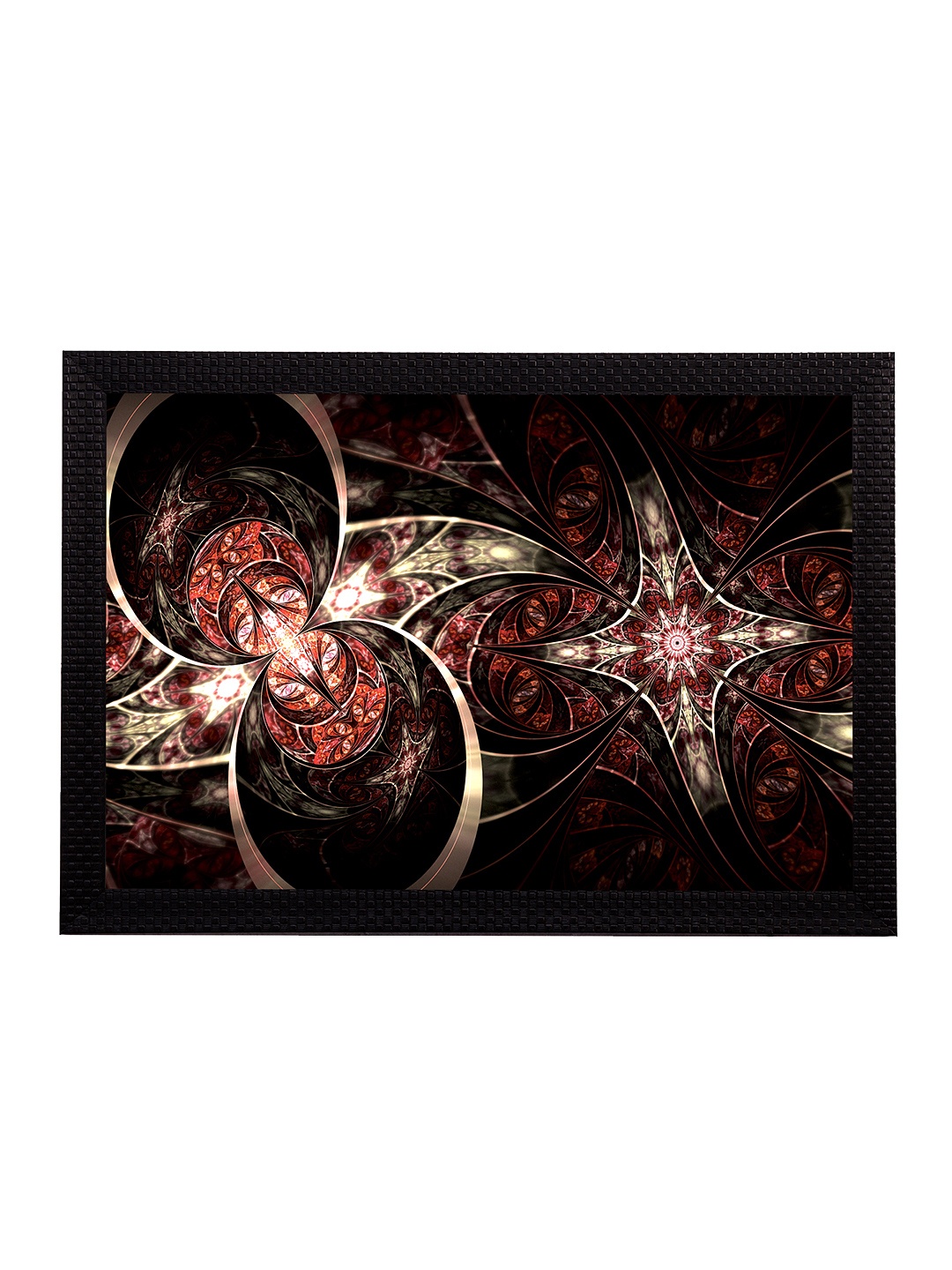 

eCraftIndia Multicoloured Asbtract UV Wall Art, Multi
