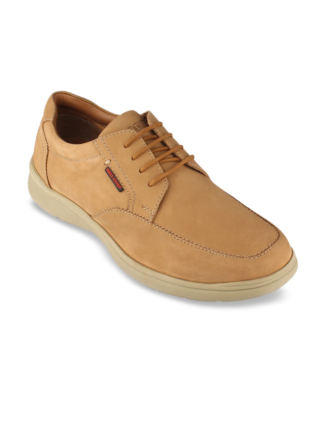 

Red Chief Men Brown Leather Derbys