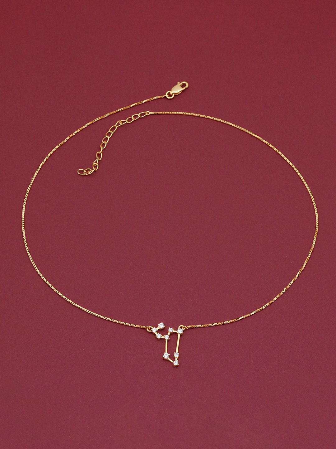 

Silgo 925 Sterling Silver Gold-Plated Necklace