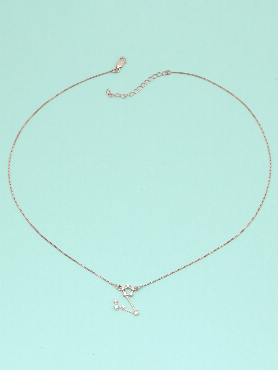 

Silgo Rose Silver Rose Gold-Plated Necklace