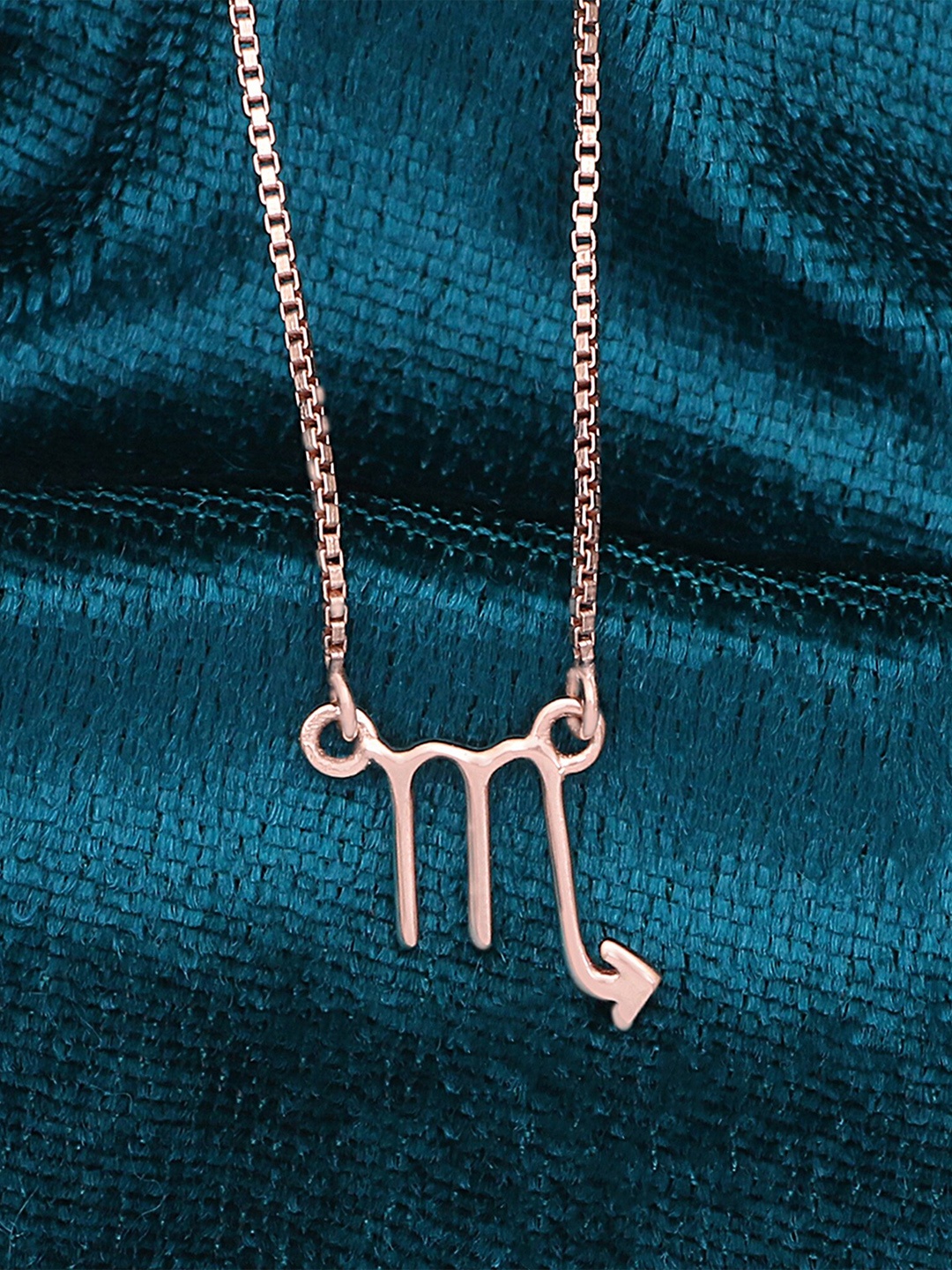 

Silgo Rose Silver Rose Gold-Plated Necklace