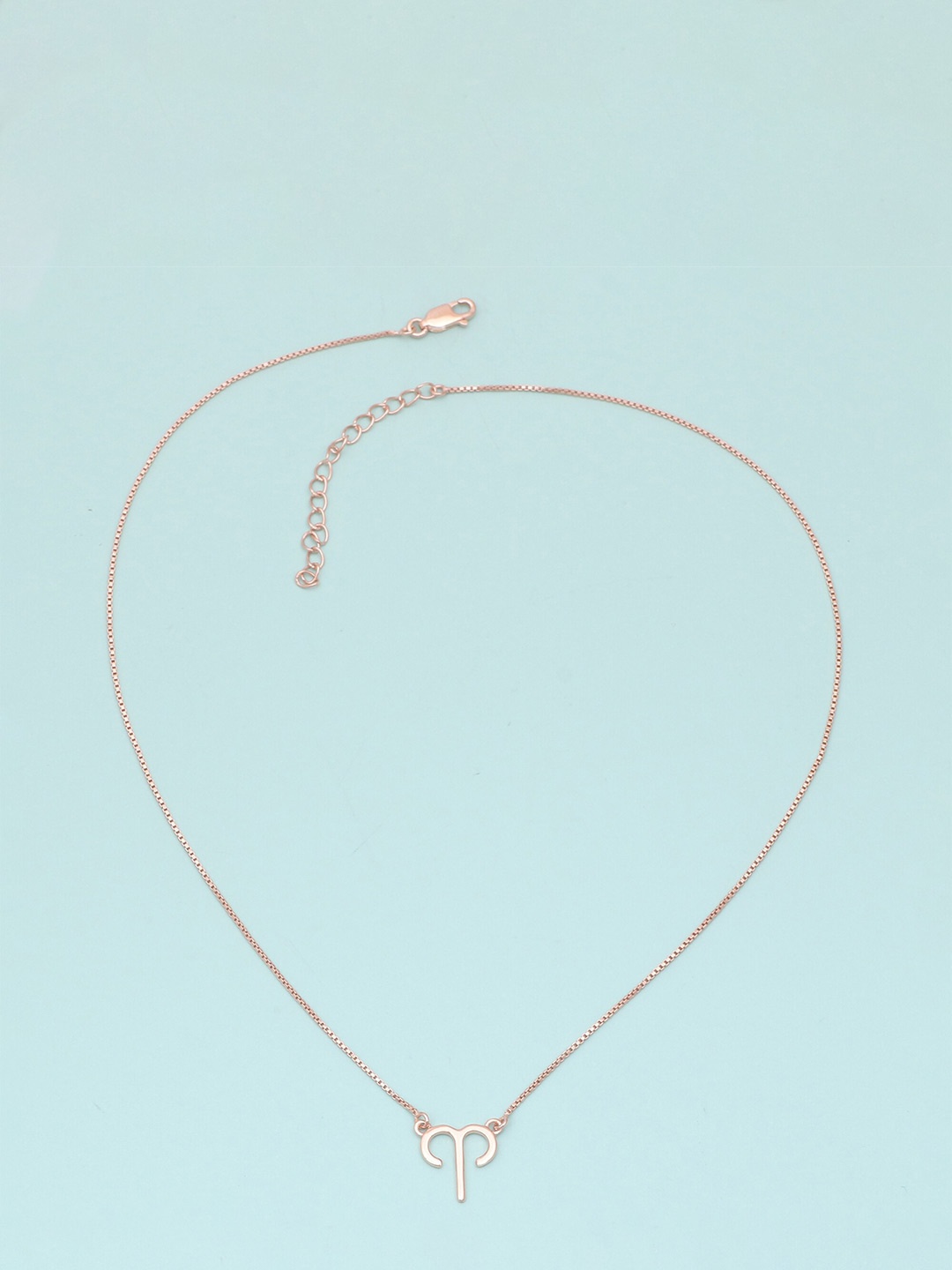 

Silgo Rose Silver Rose Gold-Plated Necklace
