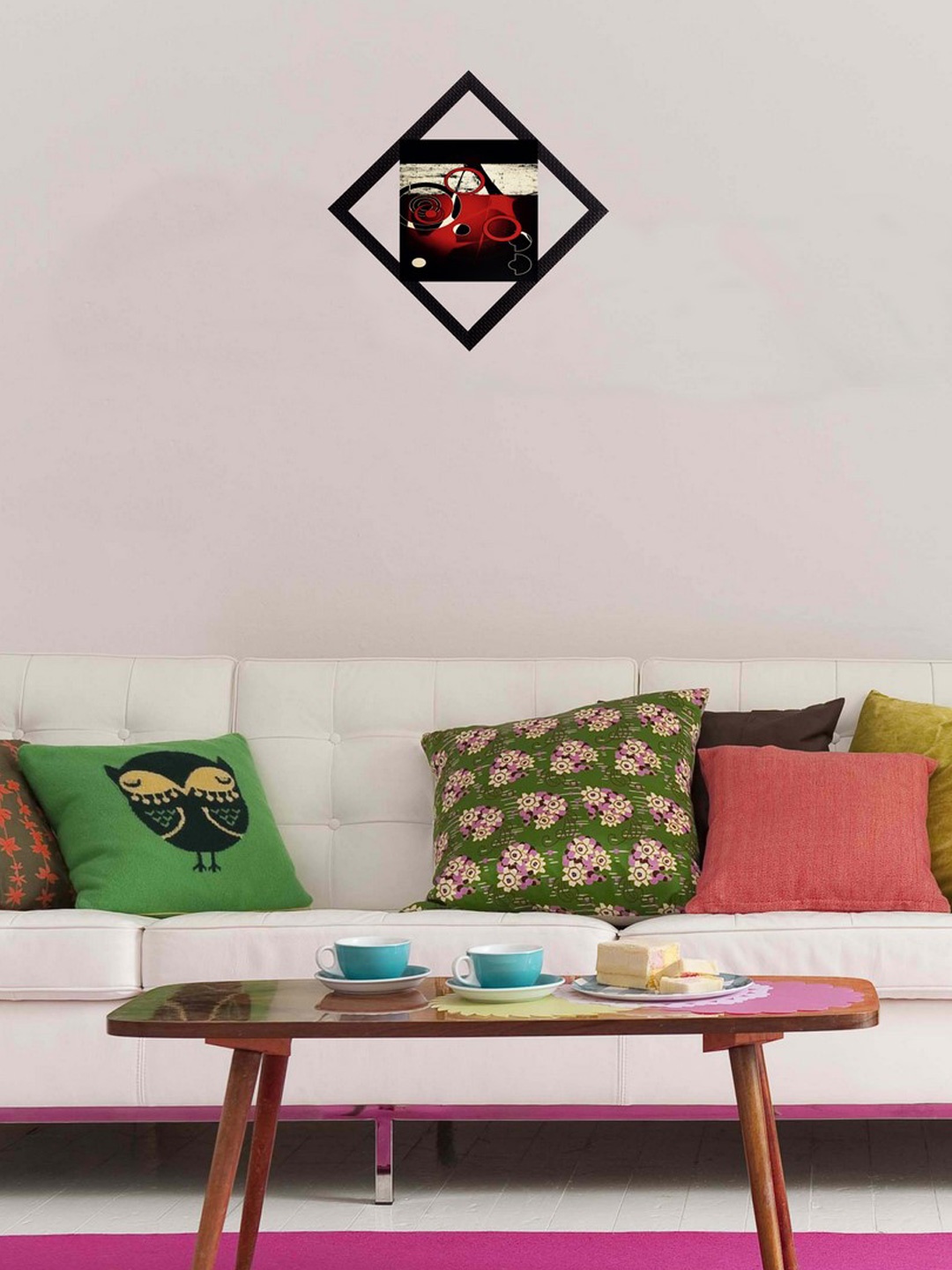 

eCraftIndia Multicoloured UV Wall Art, Multi