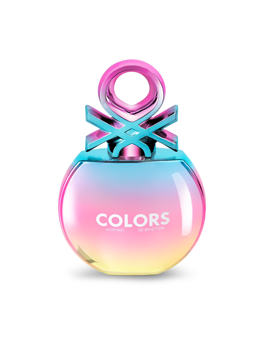 

United Colors of Benetton Colors Holo Women Eau de Toilette-80ml, Transparent