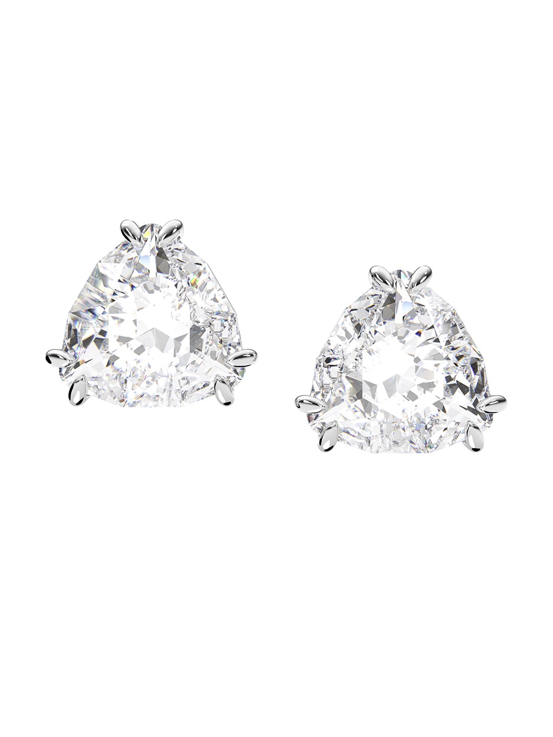 

SWAROVSKI White Triangular Studs Earrings