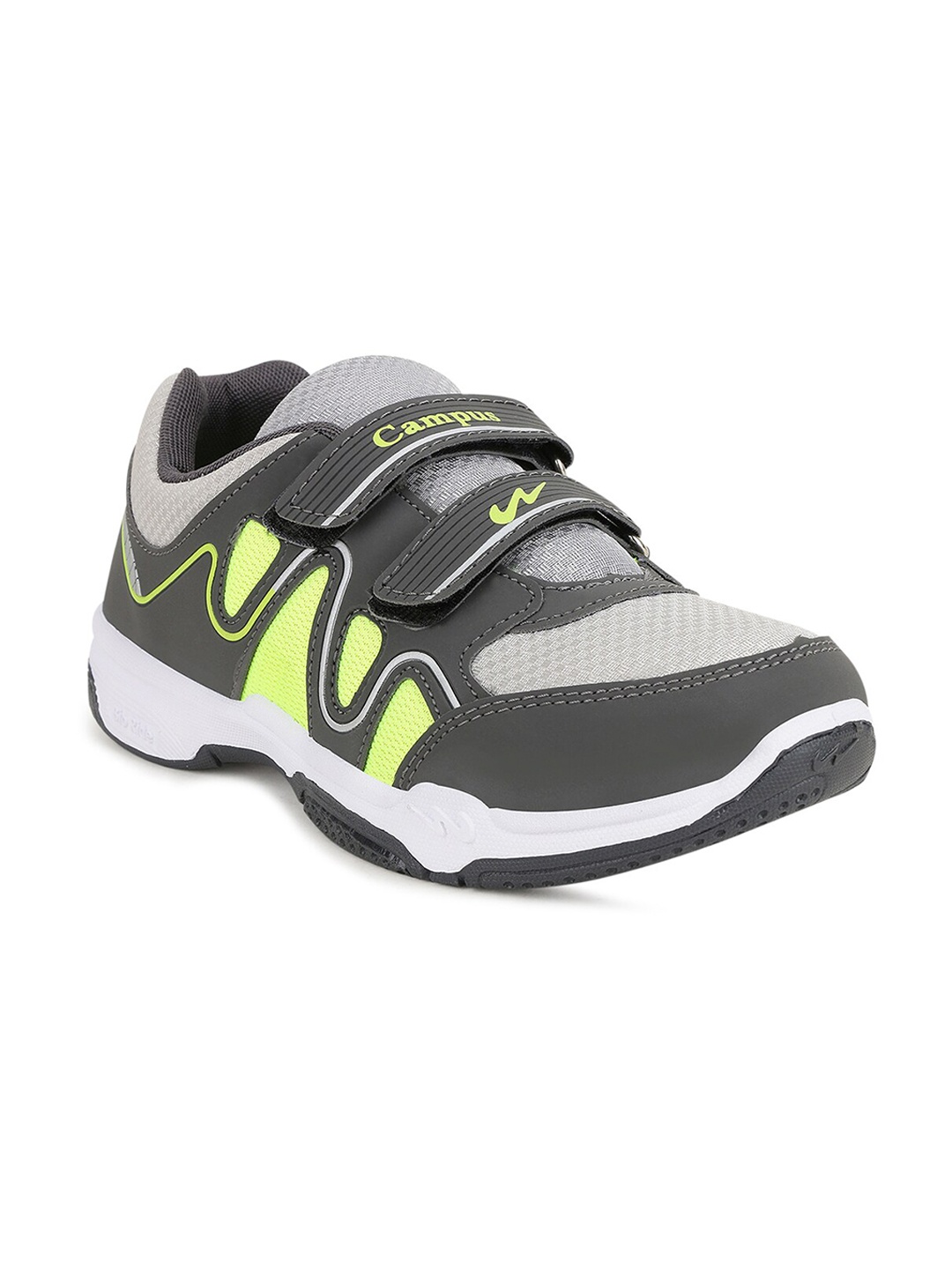 

Campus Unisex Kids Grey Running Shoes