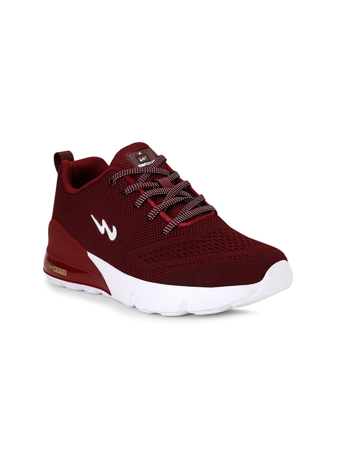 

Campus Unisex Kids Maroon Mesh Running Shoes