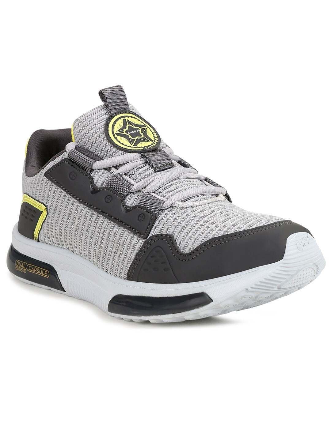 

Campus Unisex Kids Grey Mesh Running Shoes