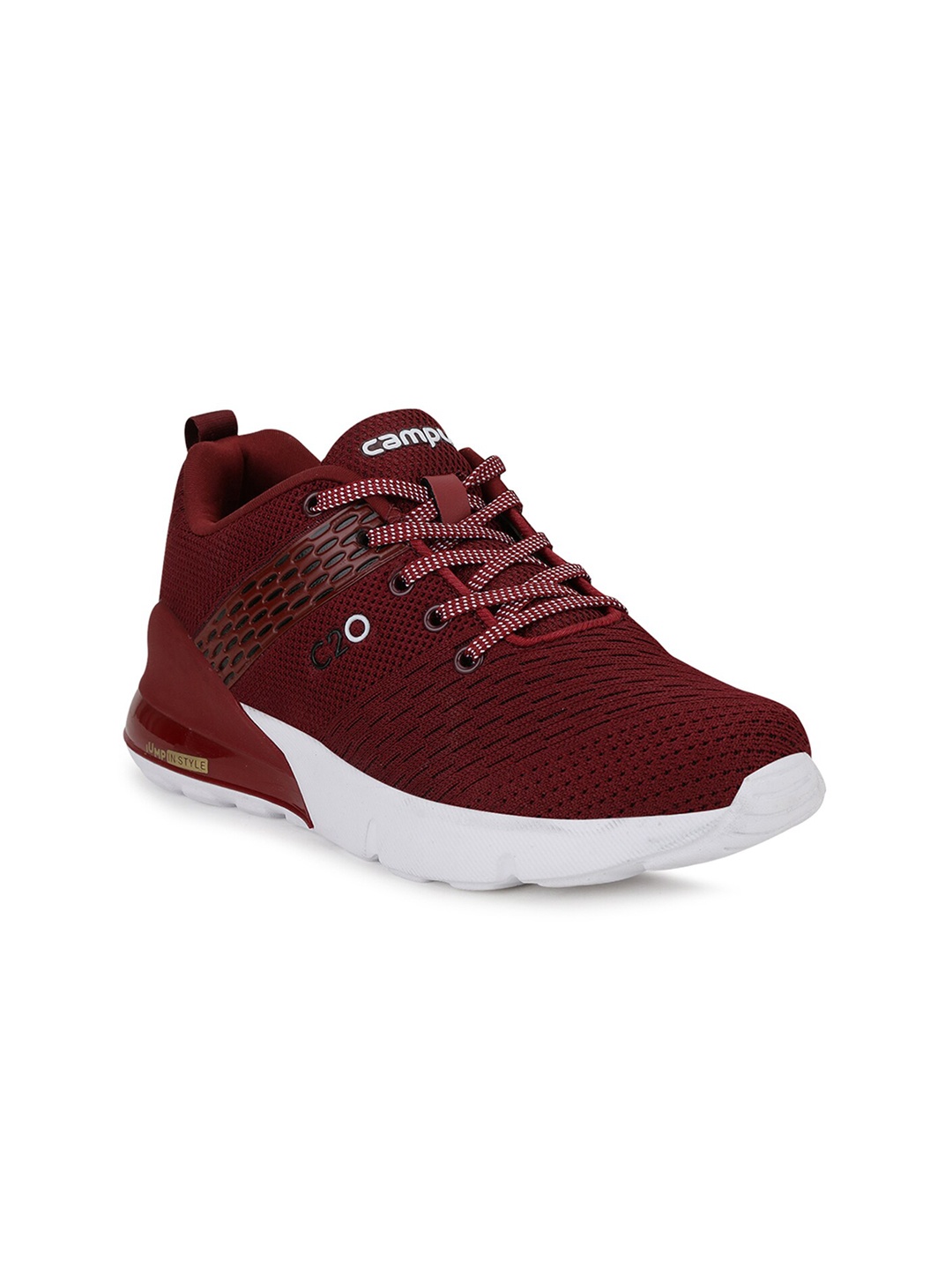 

Campus Unisex Kids Maroon Mesh Running Shoes