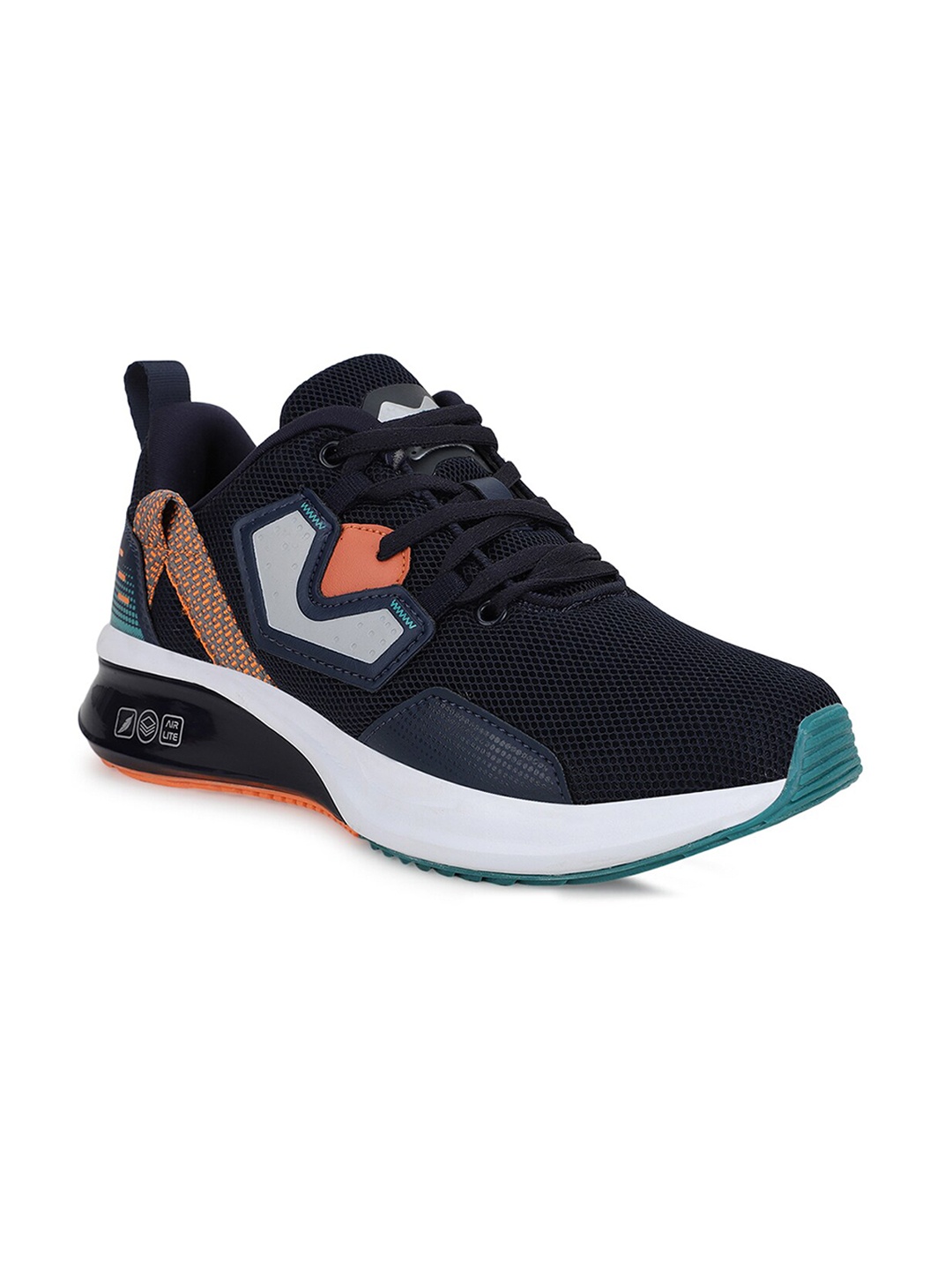 

Campus Unisex Kids Navy Blue Mesh Running Shoes