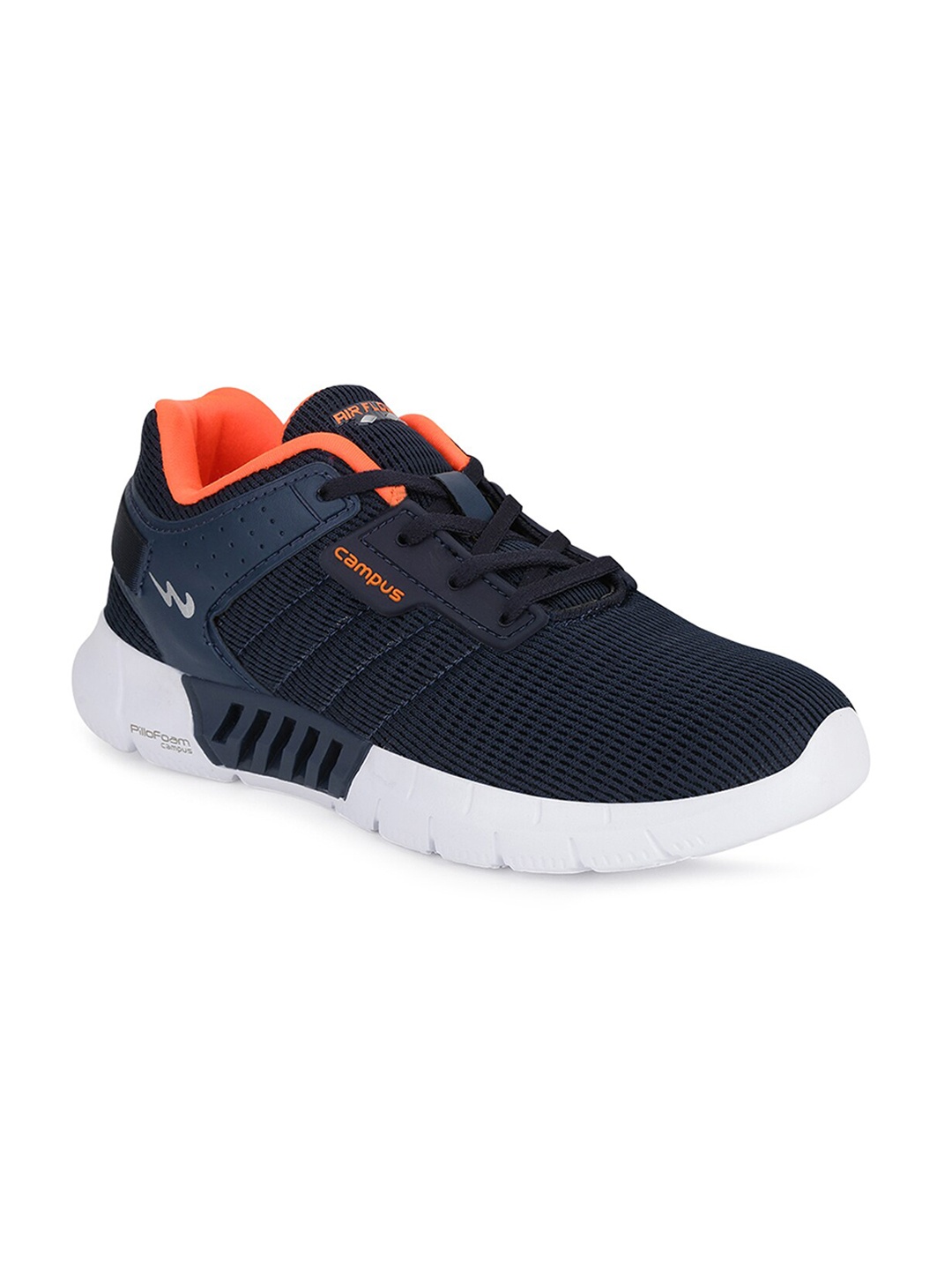 

Campus Unisex Kids Navy Blue Mesh Running Shoes