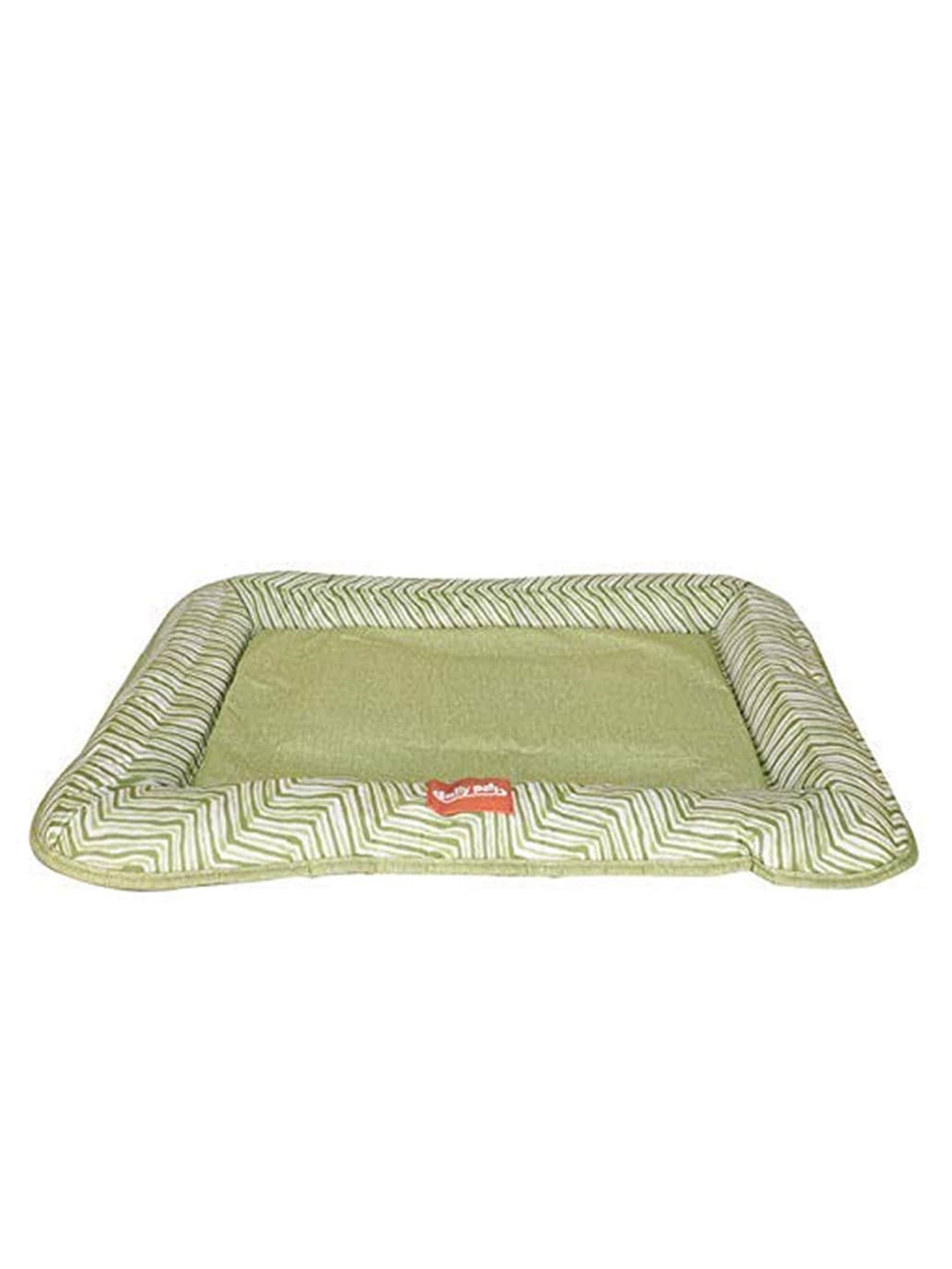 

Emily pets Green Printed Self-Warming Cotton Pet Bed