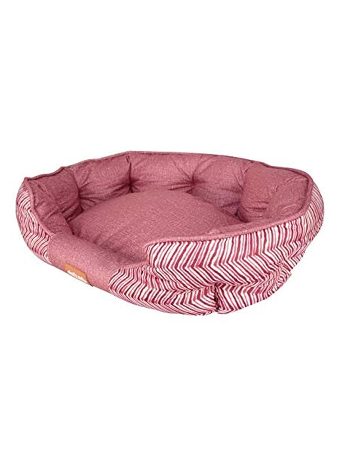 

Emily pets Red Printed Cotton Self-Warming Pet Bed