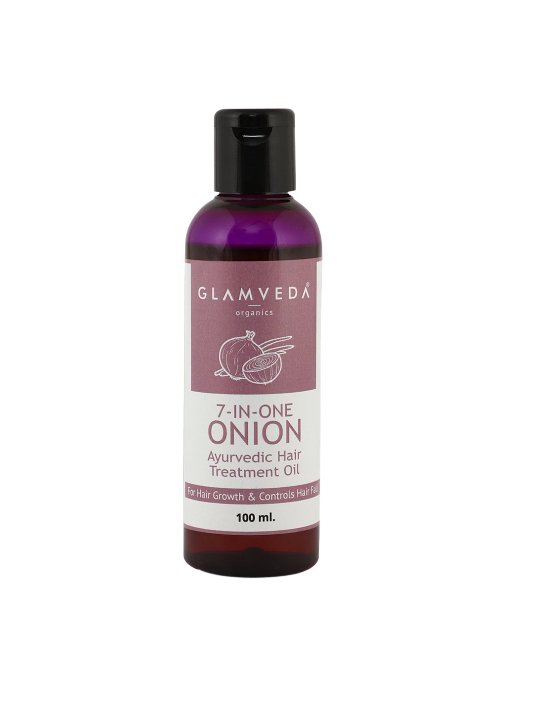 

Glamveda 7 In One Onion Ayurvedic Hair Treatment Oil, Purple