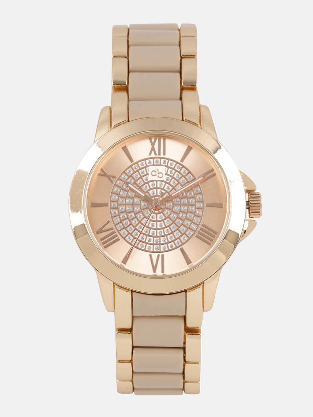 

DressBerry Women Rose Gold-Toned Analogue Watch MFB-PN-WTH-S5740-1