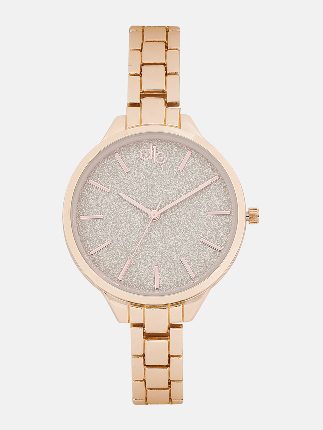 

DressBerry Women Rose Gold-Toned Analogue Watch MFB-PN-WTH-S5833-1