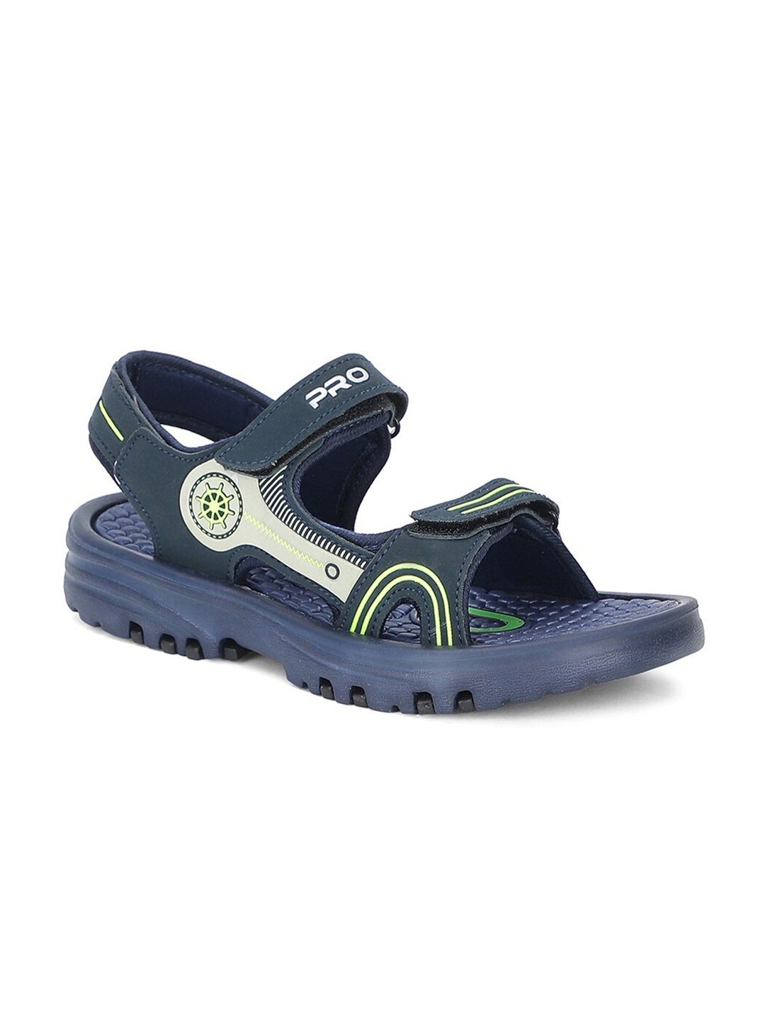

Khadims Boys Navy Blue & Grey Comfort Sandals