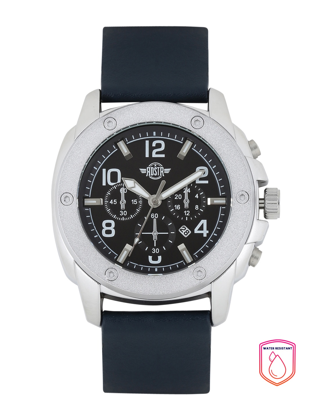 

RDSTR by Roadster Men Black Analogue Watch