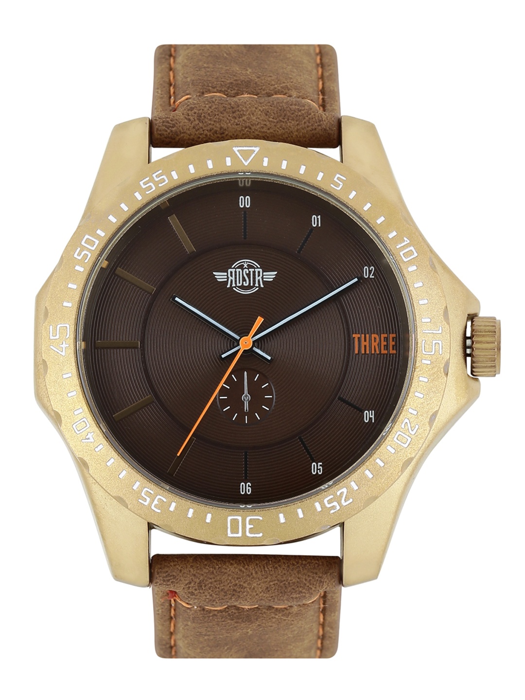 

RDSTR by Roadster Men Brown Analogue Watch MFB-PN-WTH-4935-3B