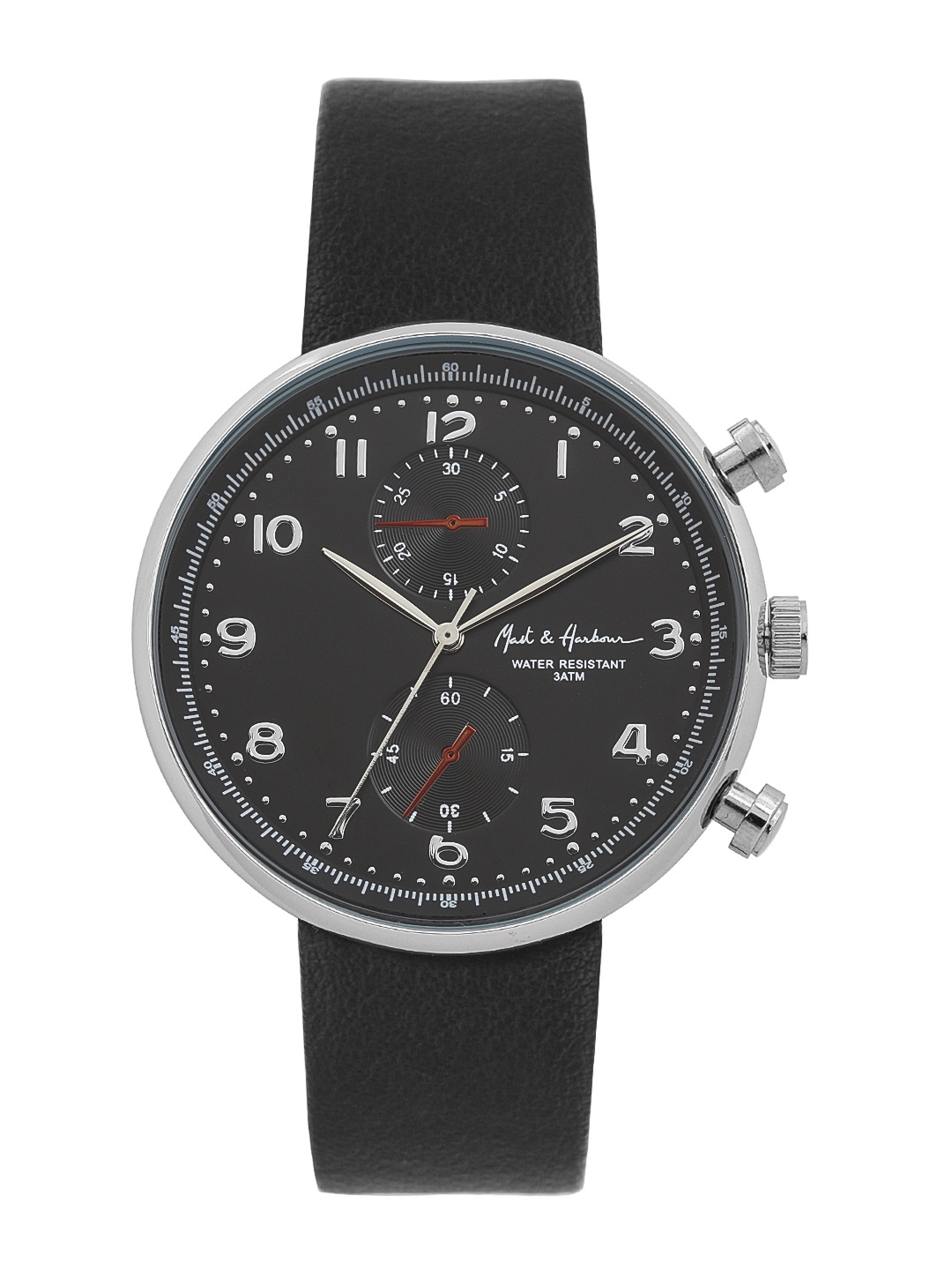 

Mast & Harbour Men Black Analogue Watch MFB-PN-WTH-S9592