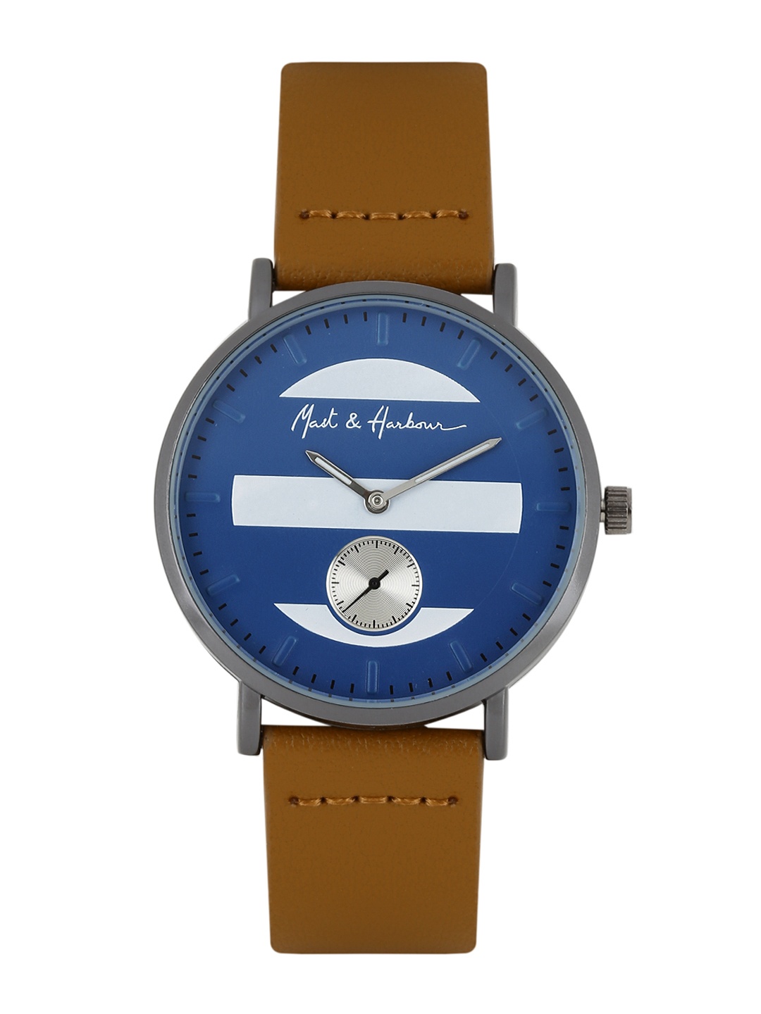 

Mast & Harbour Men Blue Analogue Watch MFB-PN-WTH-S4359-2C