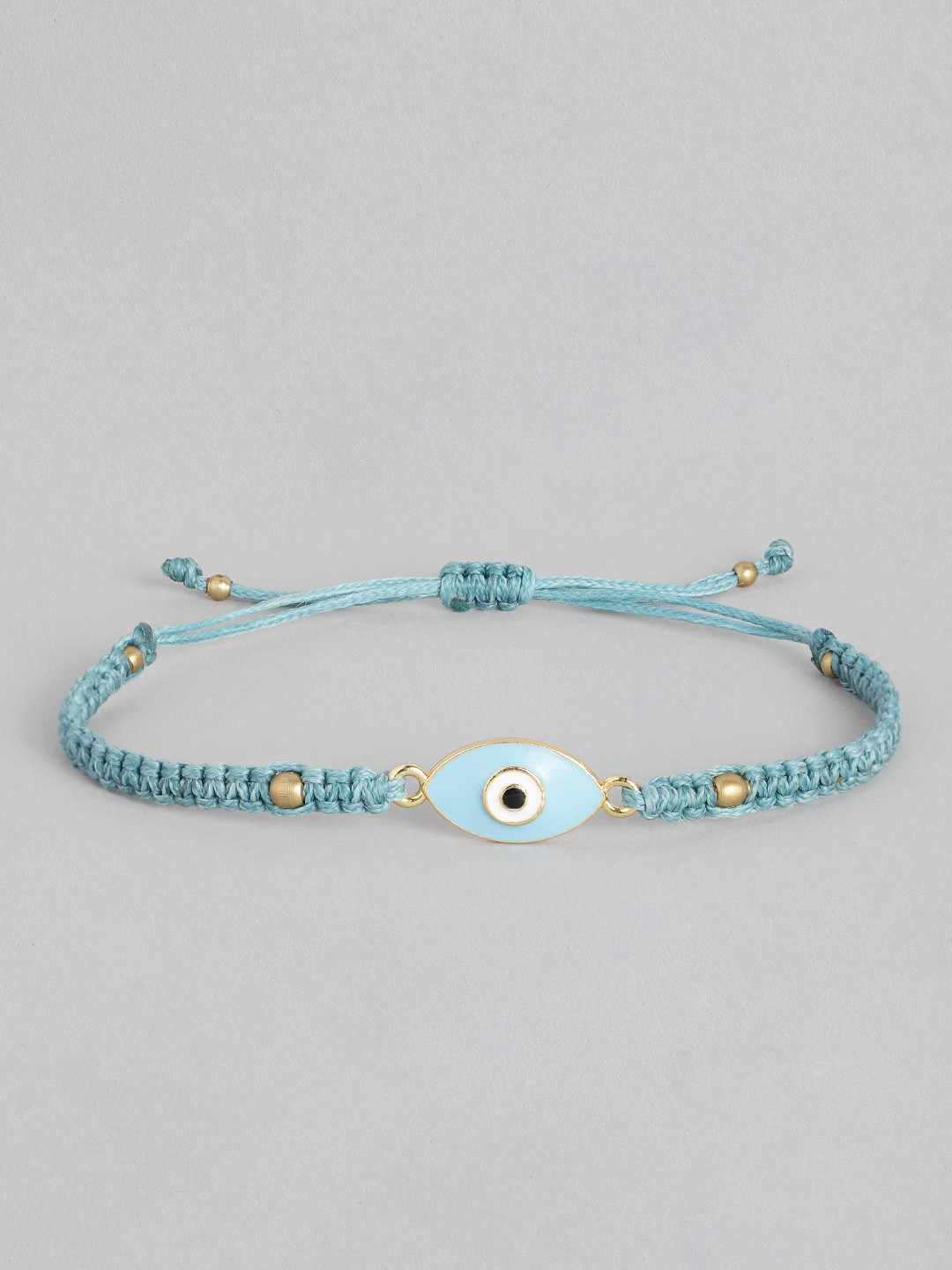 

EL REGALO Unisex Blue Charm Evil Eye Bracelet