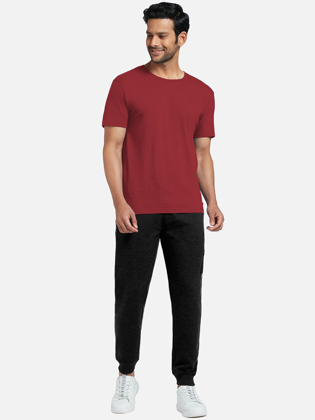 

XYXX Men Maroon Night suit