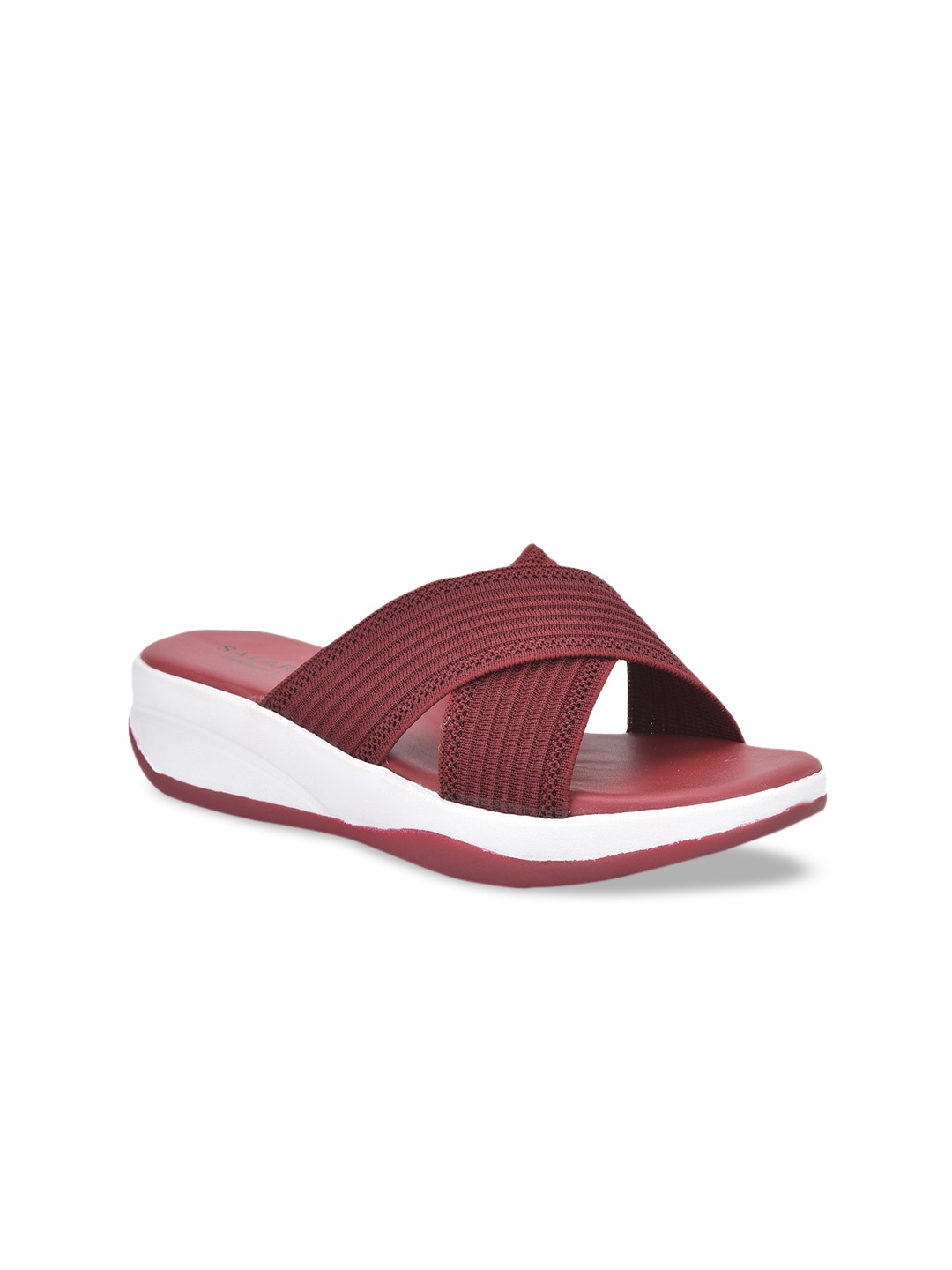 

SALARIO Women Red Slip-On Sneakers