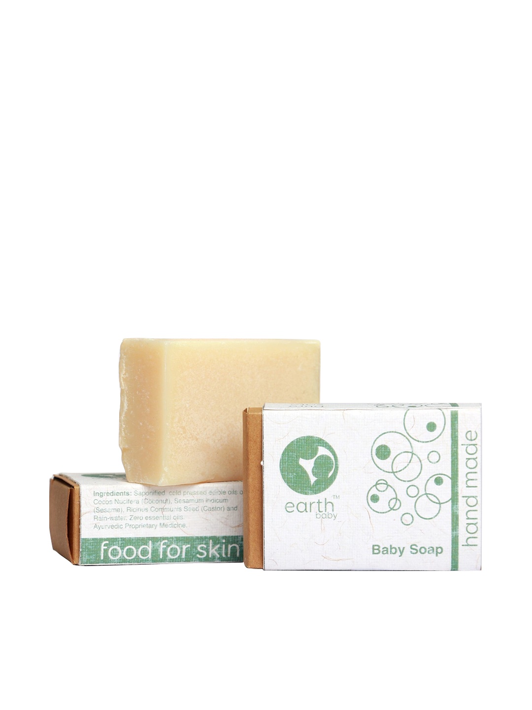 

earthbaby Infant Kids Beige Handmade Baby Soap - 100g