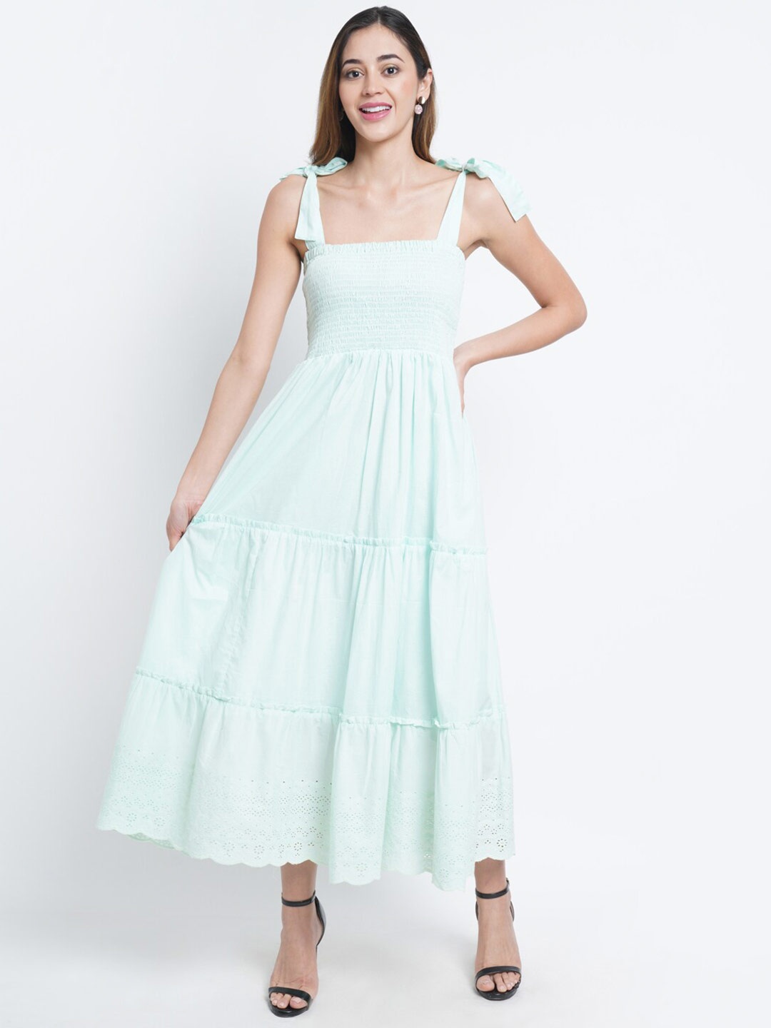 

Purple State Sea Green Maxi Dress