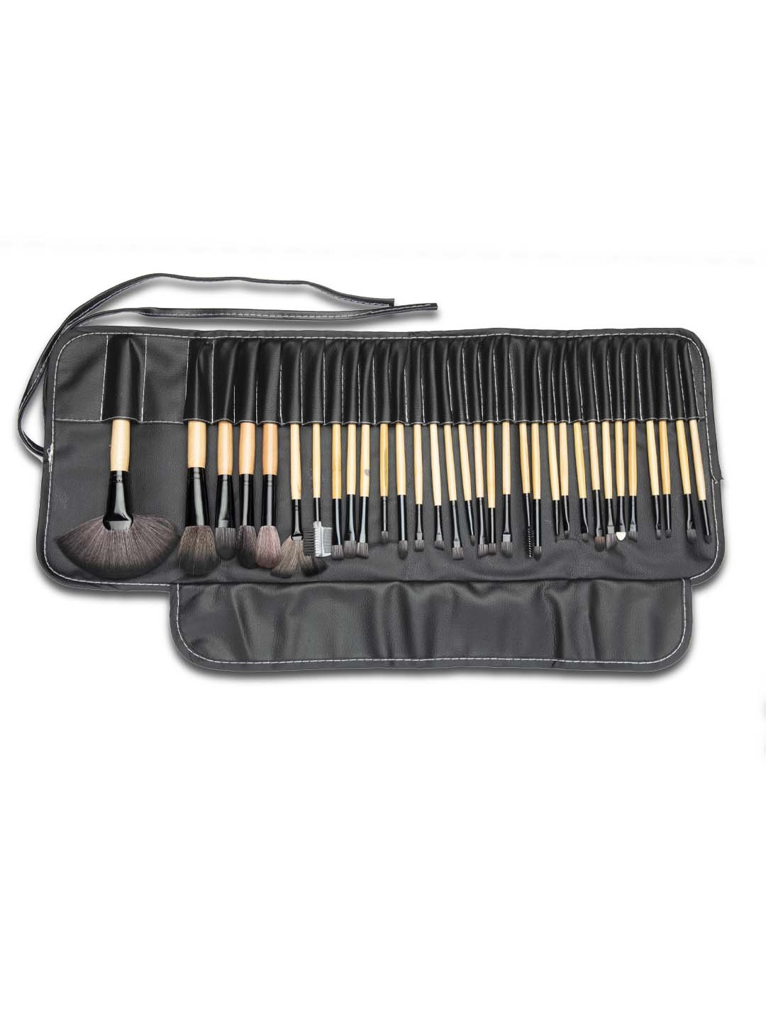 

Agaro Set of 32 Professional Cosmetic Makeup Brushes with Case, Black