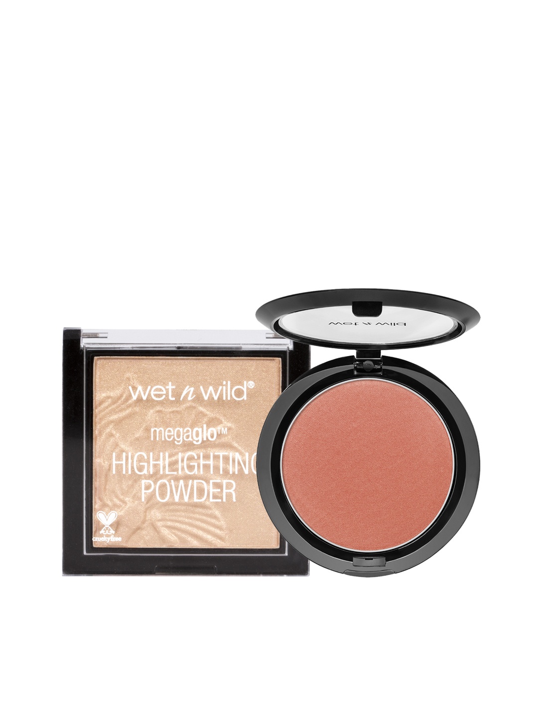 

Wet n Wild Set of Highlighter and Blush, Beige