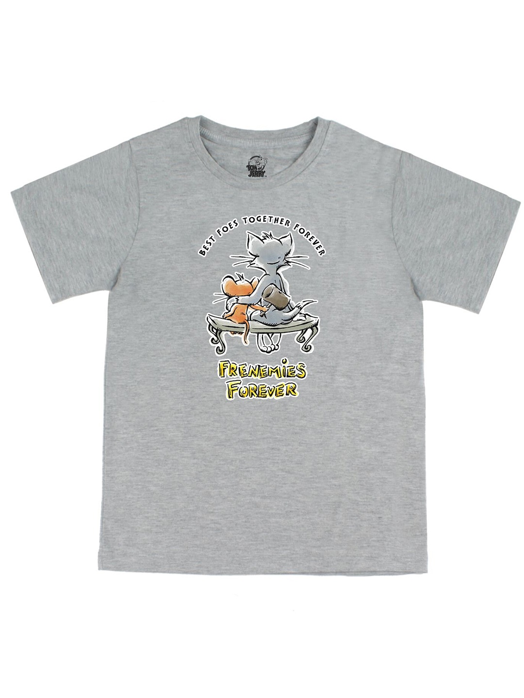 

Tom & Jerry by Wear Your Mind Boys Grey T-shirt