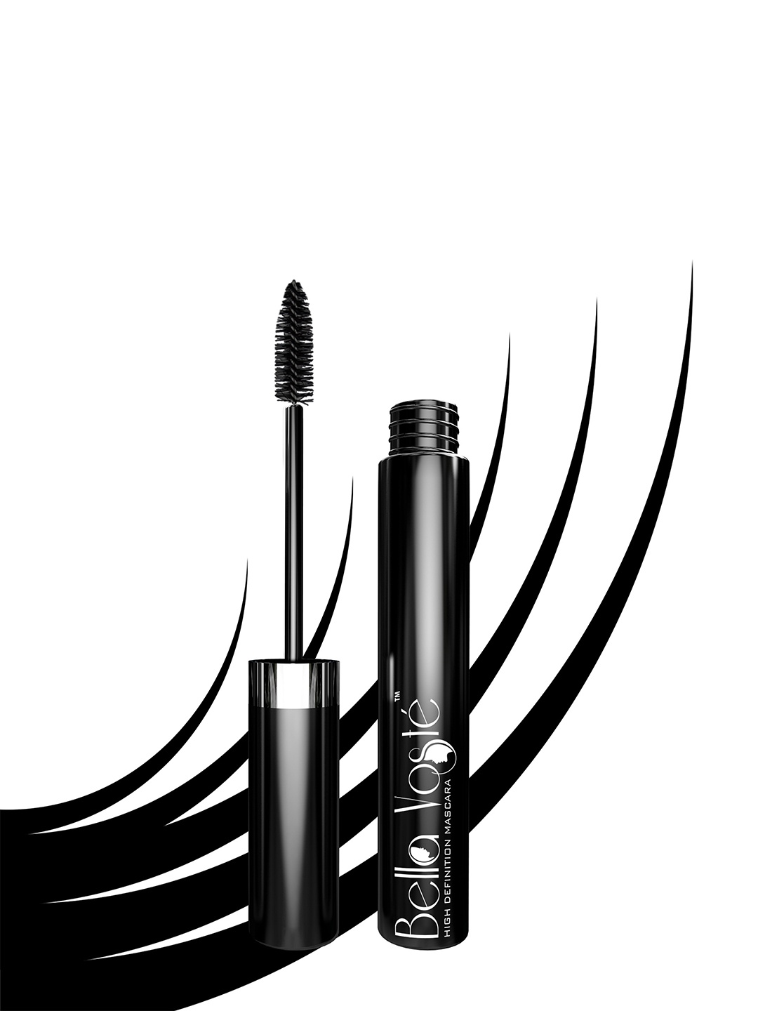 

Bella Voste Eye Makeup Combo - Hi Def. Mascara & Kajal, Black