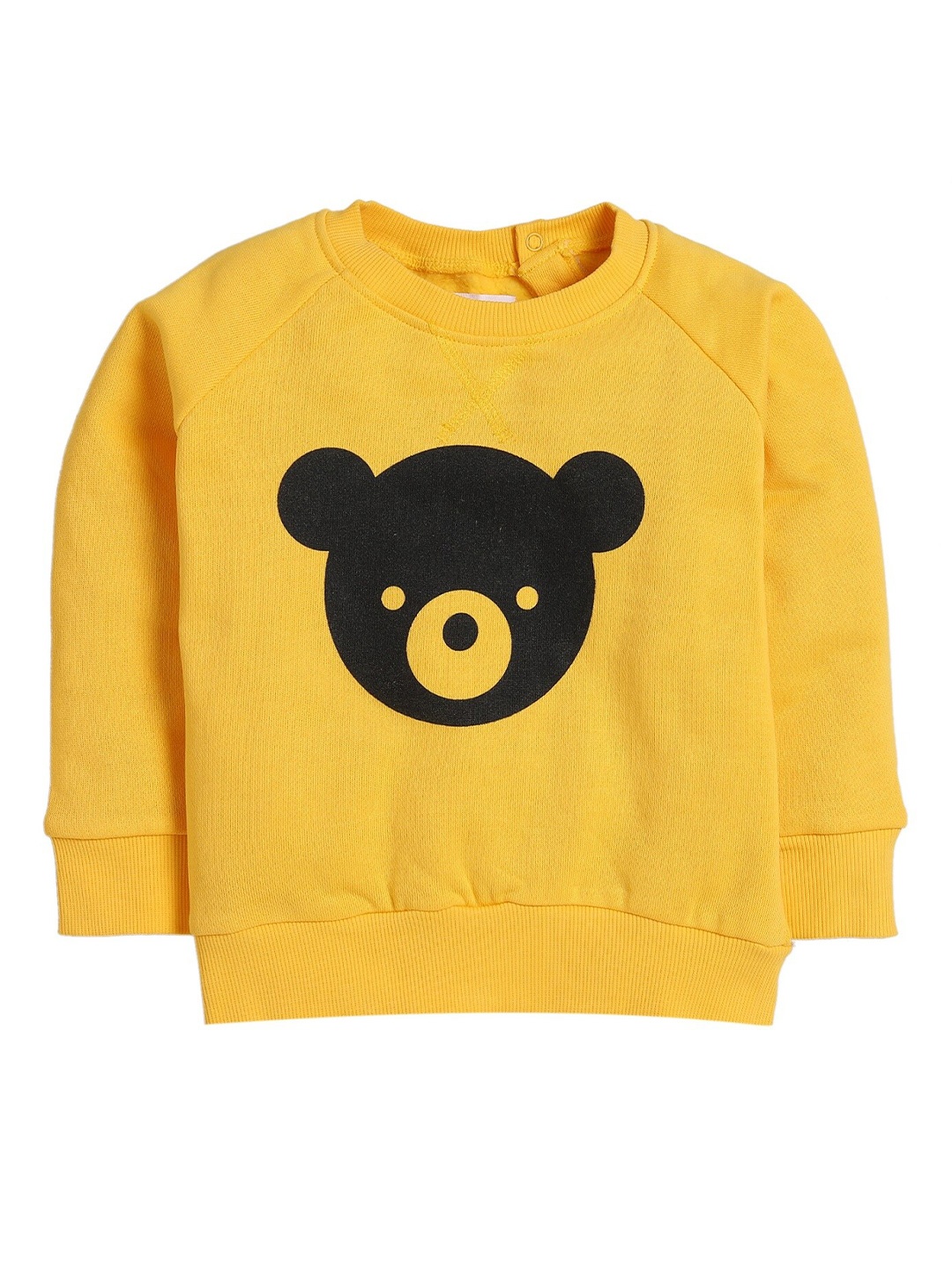 

Hopscotch Boys Yellow Printed Sweatshirt
