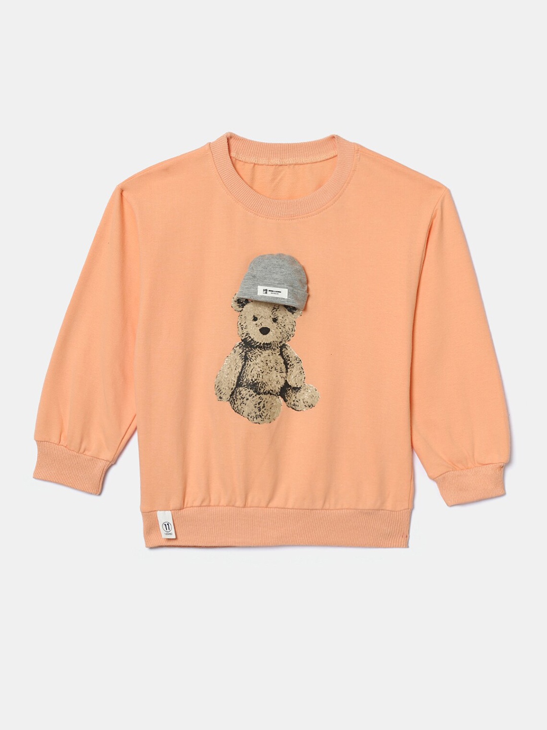 

Hopscotch Girls Orange Sweatshirt