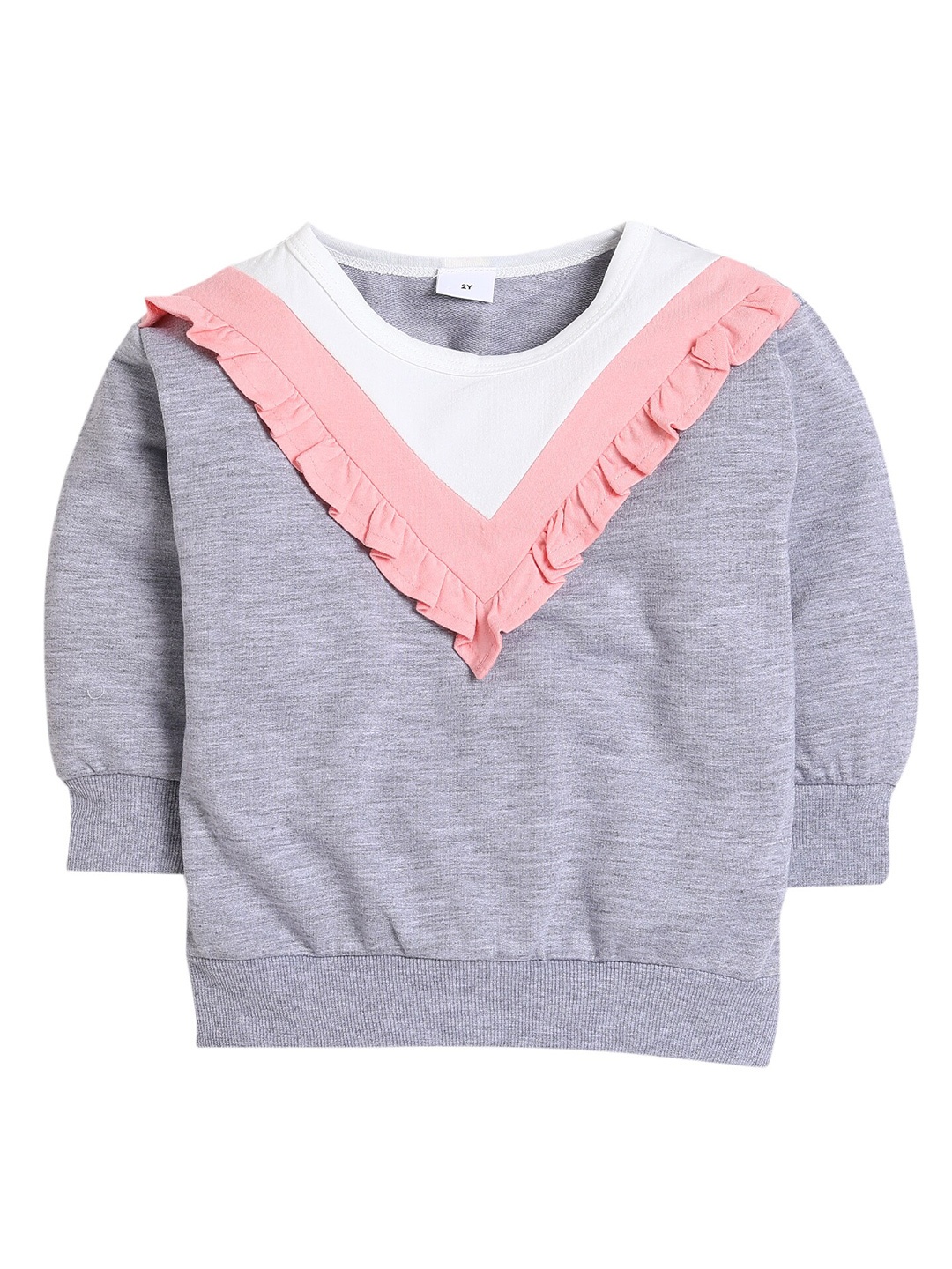 

Hopscotch Girls Grey Sweatshirt