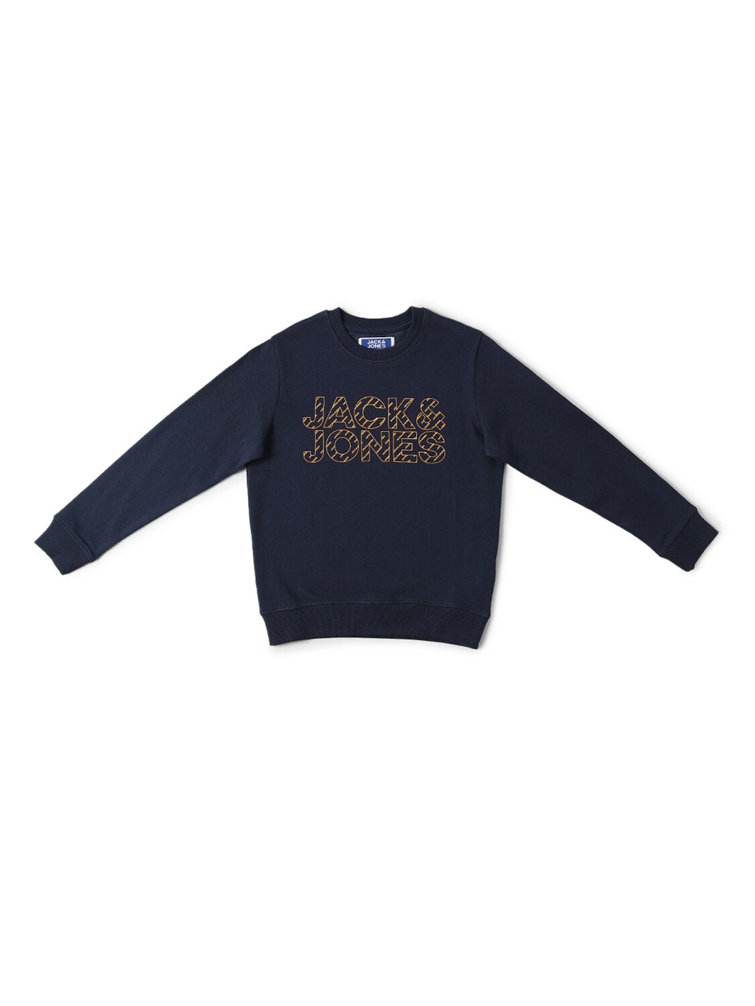 

Jack & Jones Boys Navy Blue Printed Sweatshirt