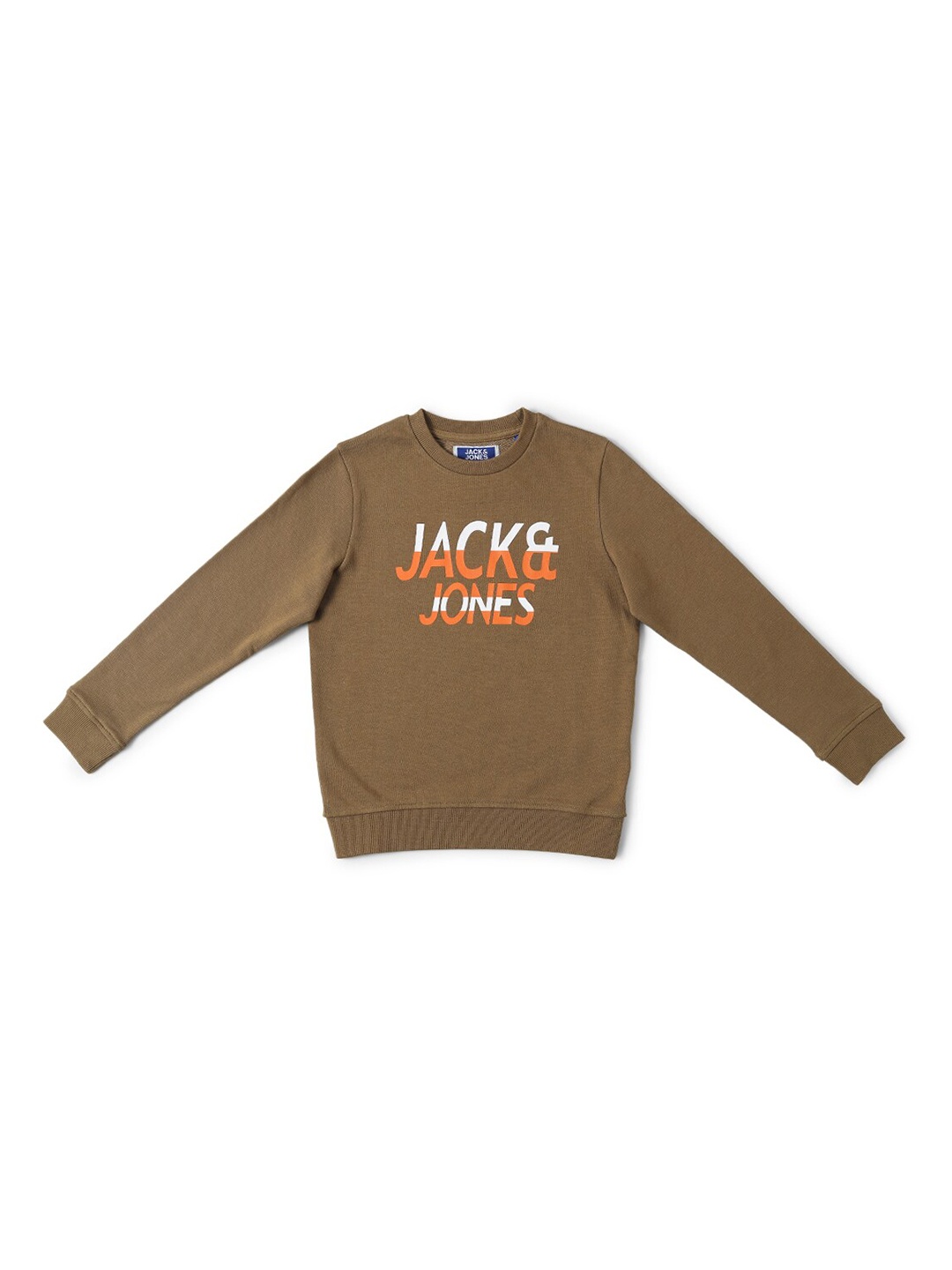 

Jack & Jones Boys Brown Printed Sweatshirt