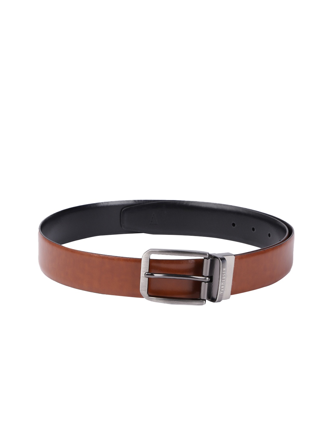 

Van Heusen Men Tan & Black Reversible Leather Belt