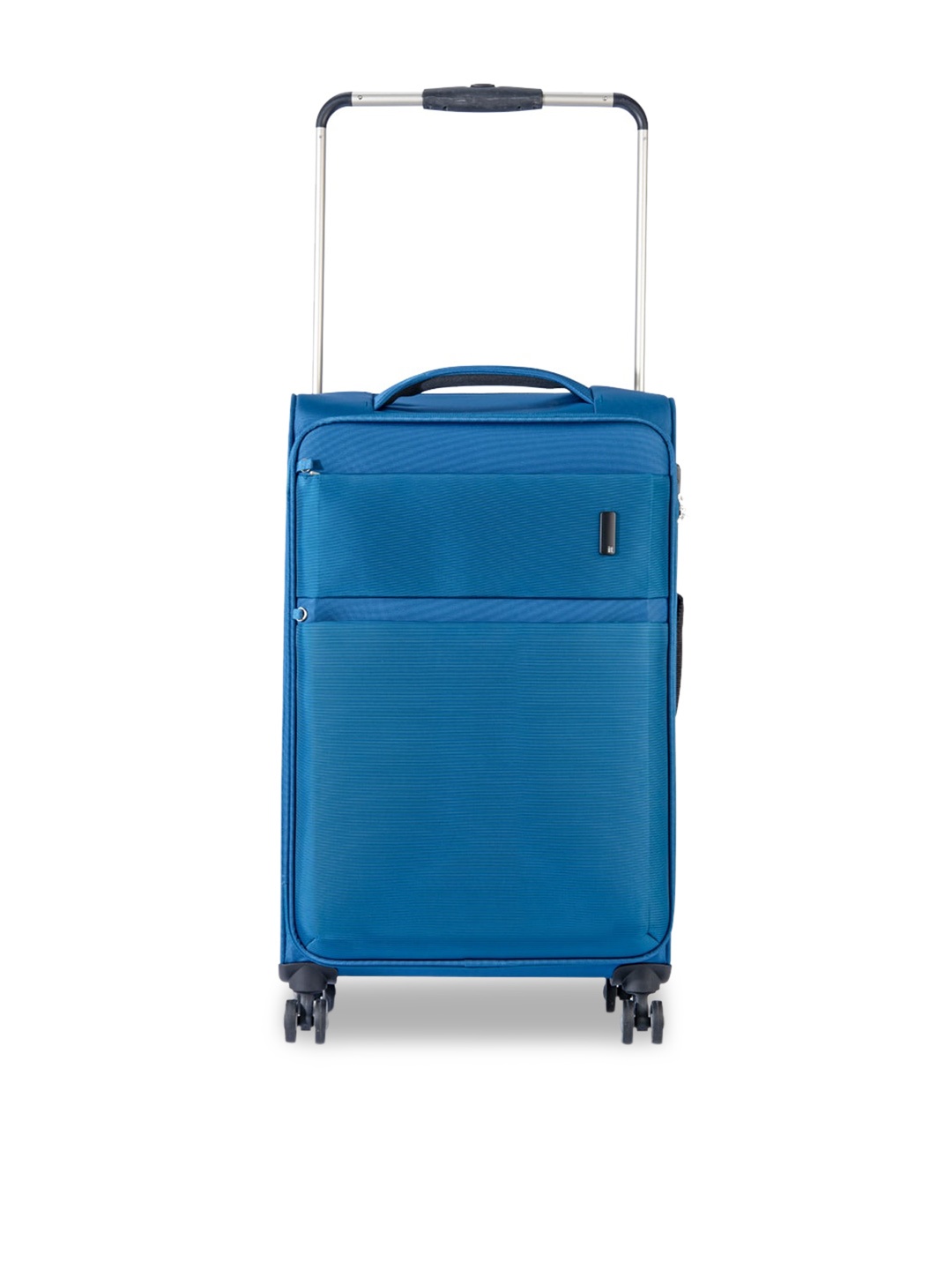 

IT luggage Blue Solid Soft-Sided Trolley Suitcase