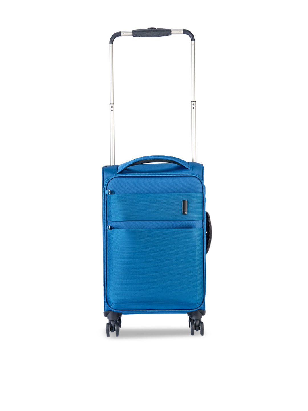 

IT luggage Blue Textured Soft-Sided Trolley Suitcases