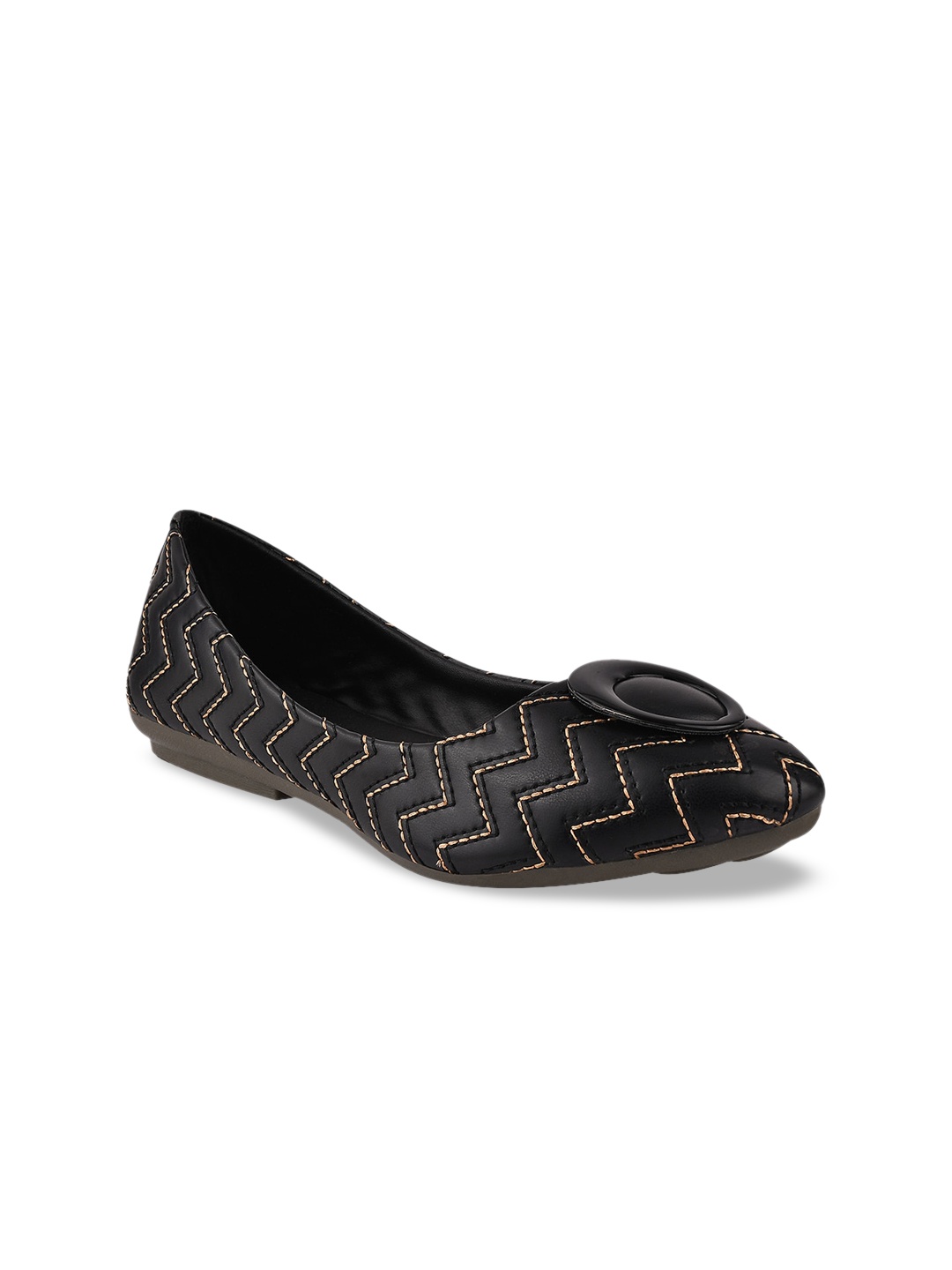 

Stelatoes Women Black Ballerinas Flats