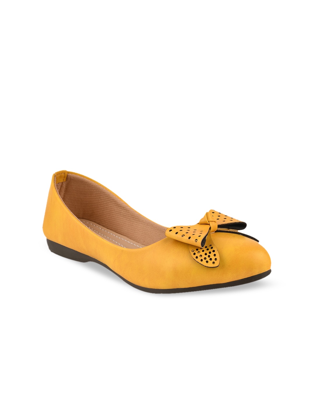 

Stelatoes Woman Yellow Bows Ballerinas