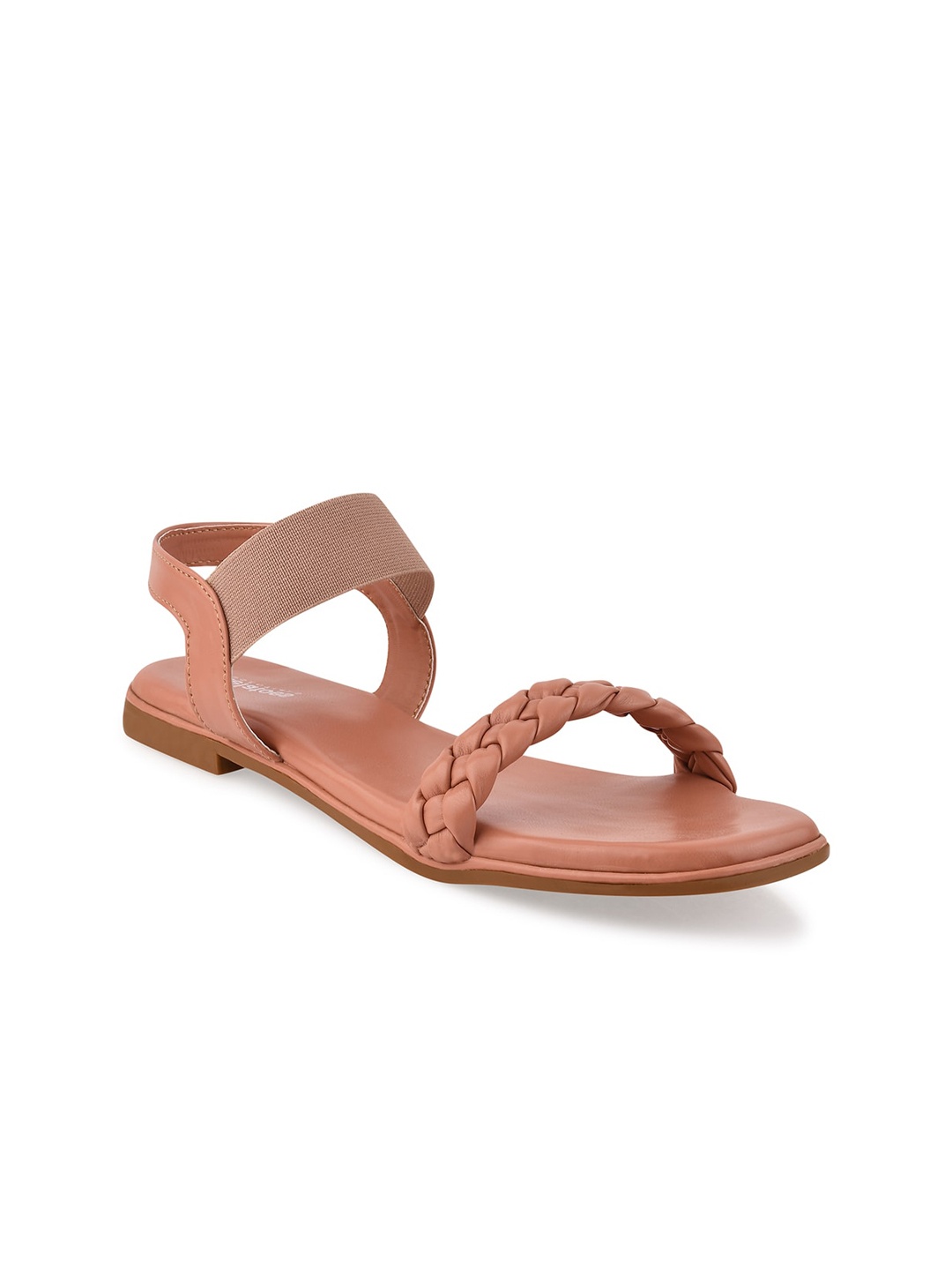 

Stelatoes Women Peach-Coloured Open Toe Flats