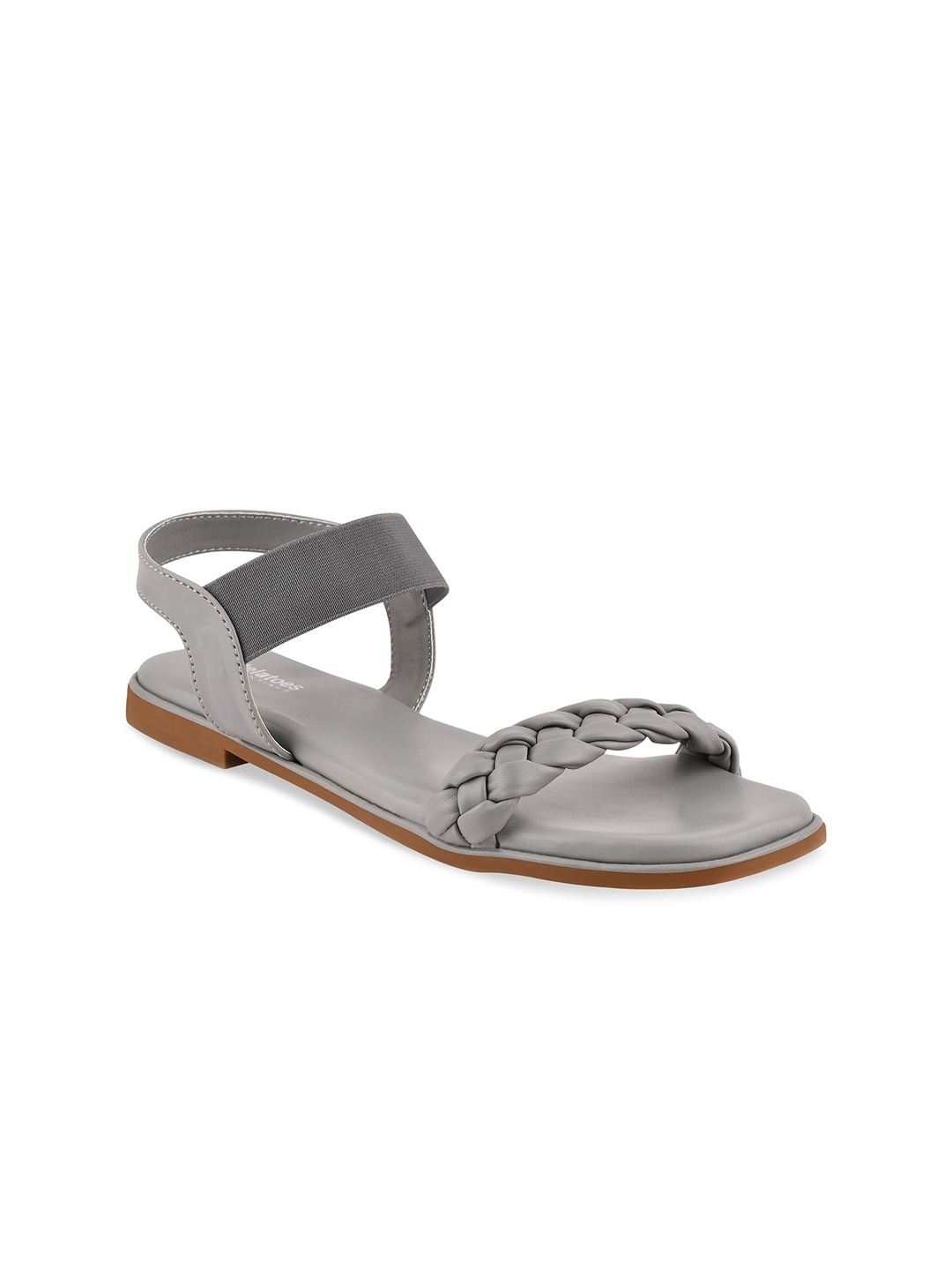 

Stelatoes Woman Grey Open Toe Flats