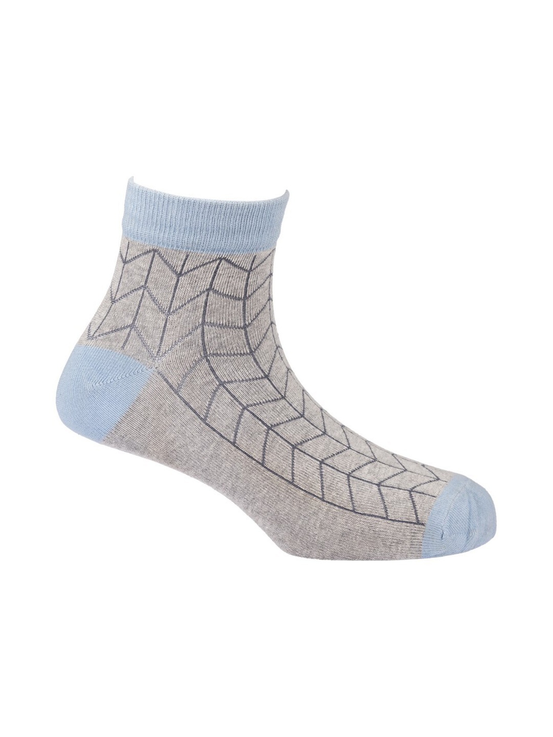 

The Tie Hub Men Grey Ankle Length Socks