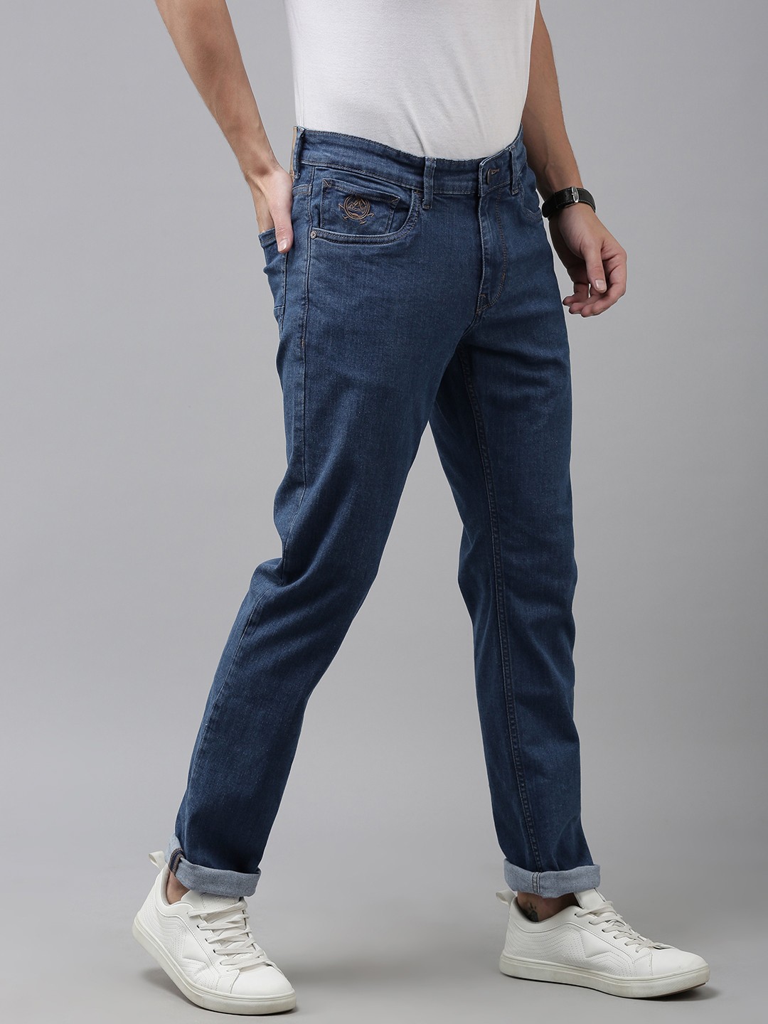 

U S Polo Assn Denim Co Men Blue Slim Fit Stretchable Jeans