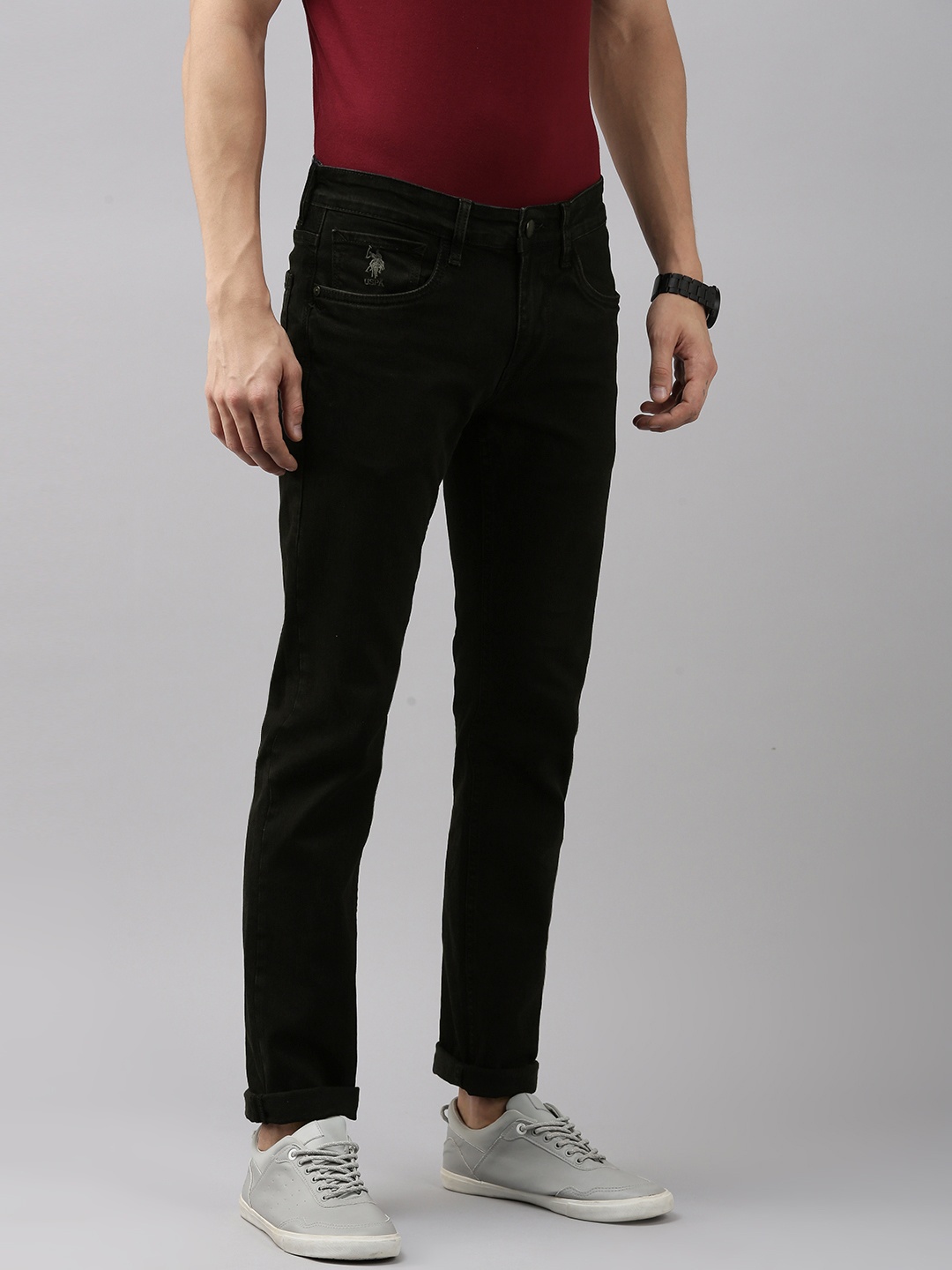 

U S Polo Assn Denim Co Men Blue Skinny Fit Stretchable Jeans