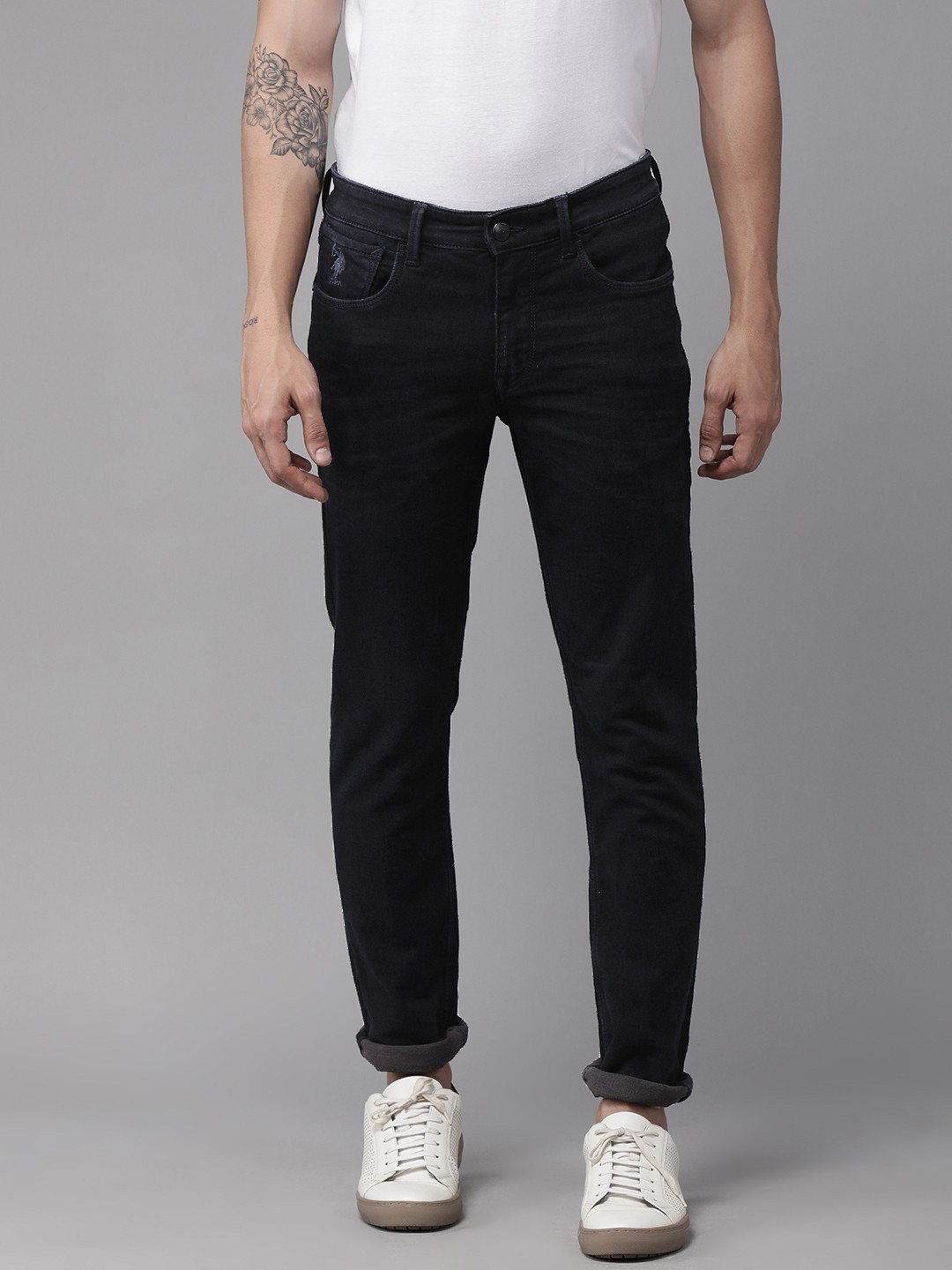 

U.S. Polo Assn. Denim Co. Men Blue Slim Fit Stretchable Jeans